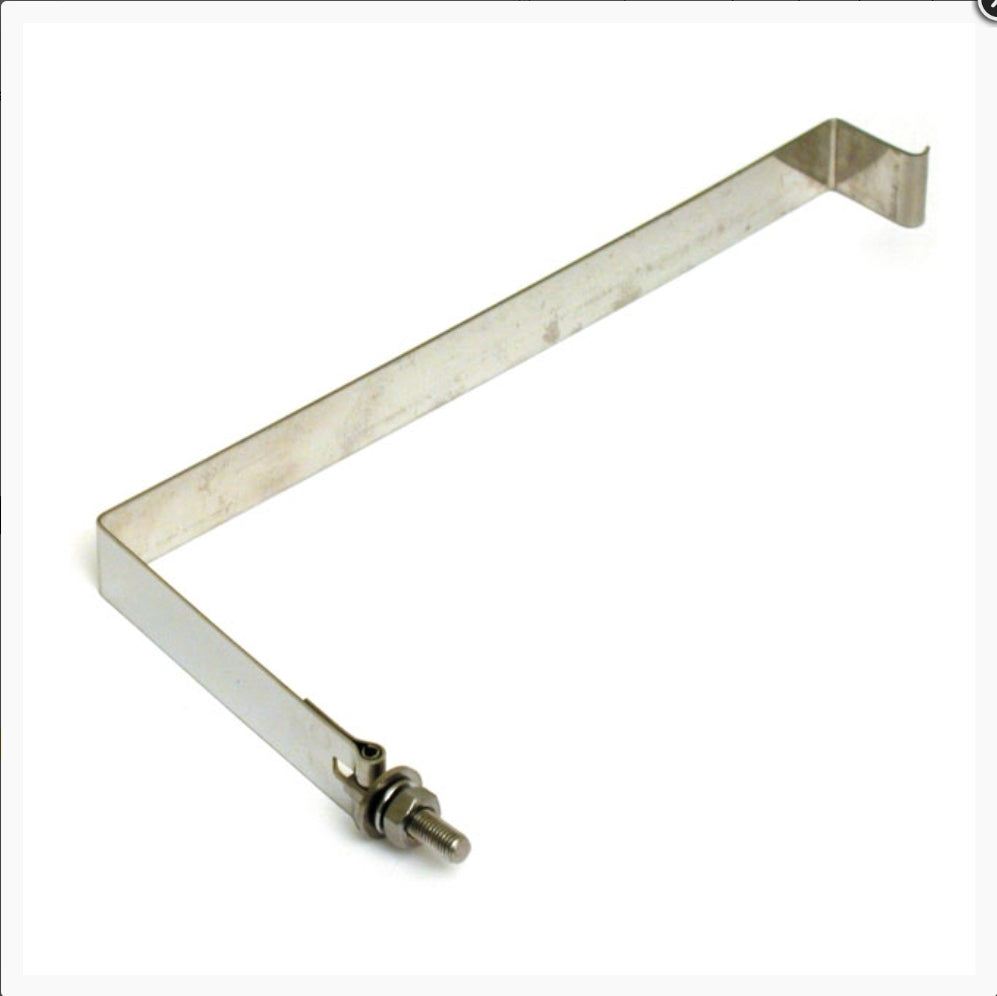 Harley Davidson Batterie Haltebügel Edelstahl NEW