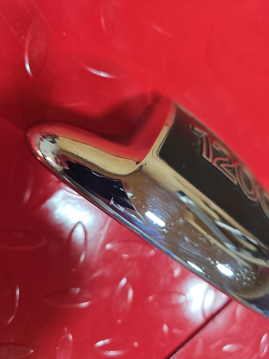 Harley Davidson Shovel Fender Tip Fender Endkappe chrom