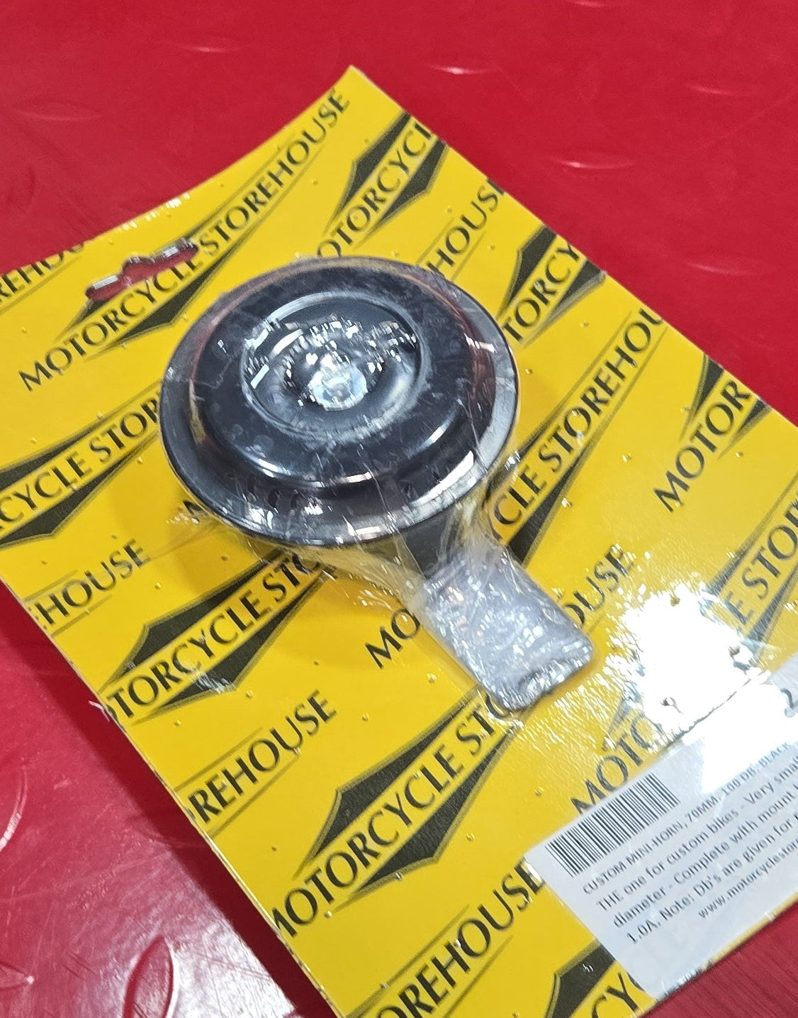 Harley Chopper Custombike Mini Hupe schwarz NEW