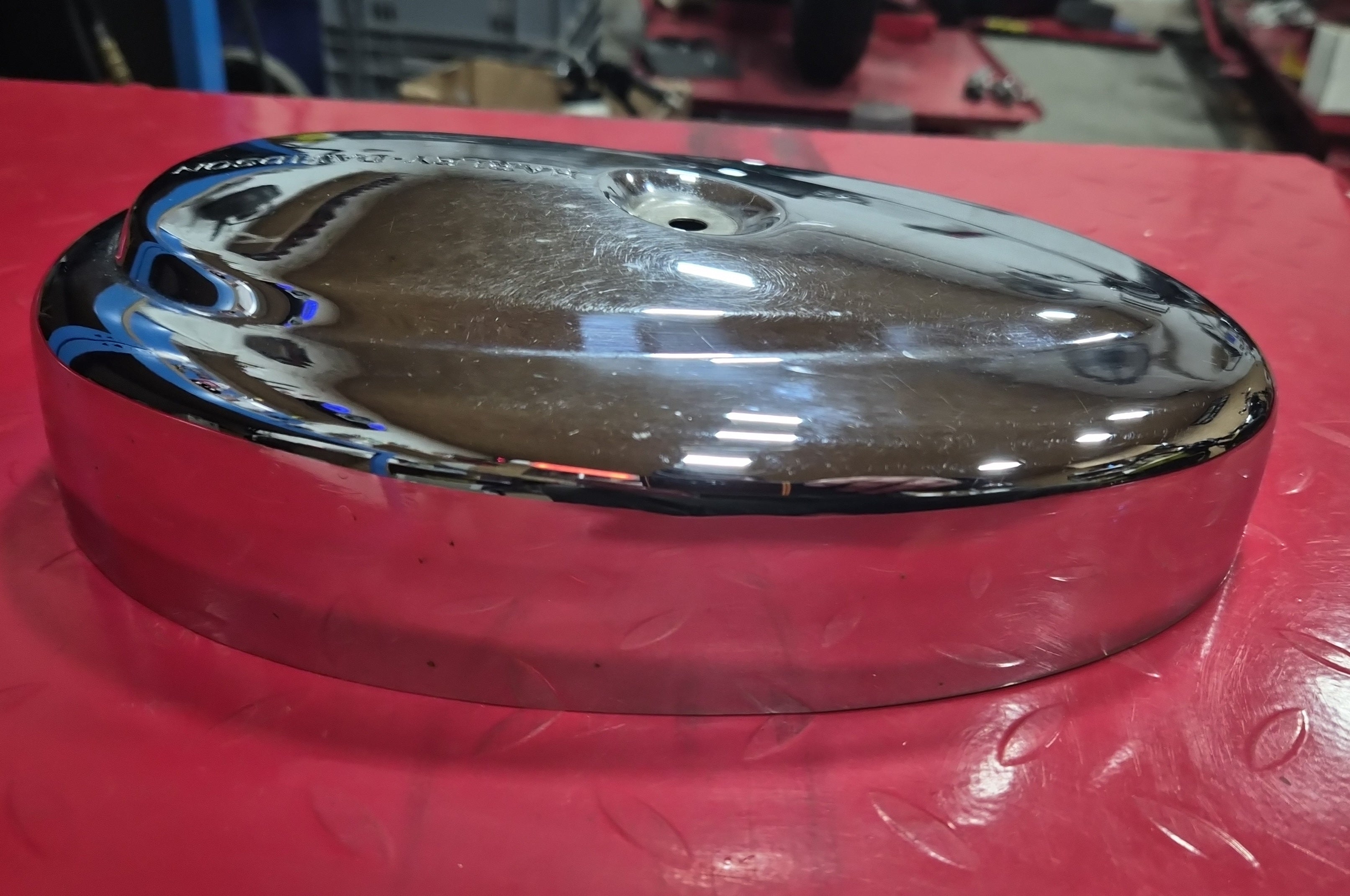 Harley Davidson Luftfilterdeckel chrom gebraucht