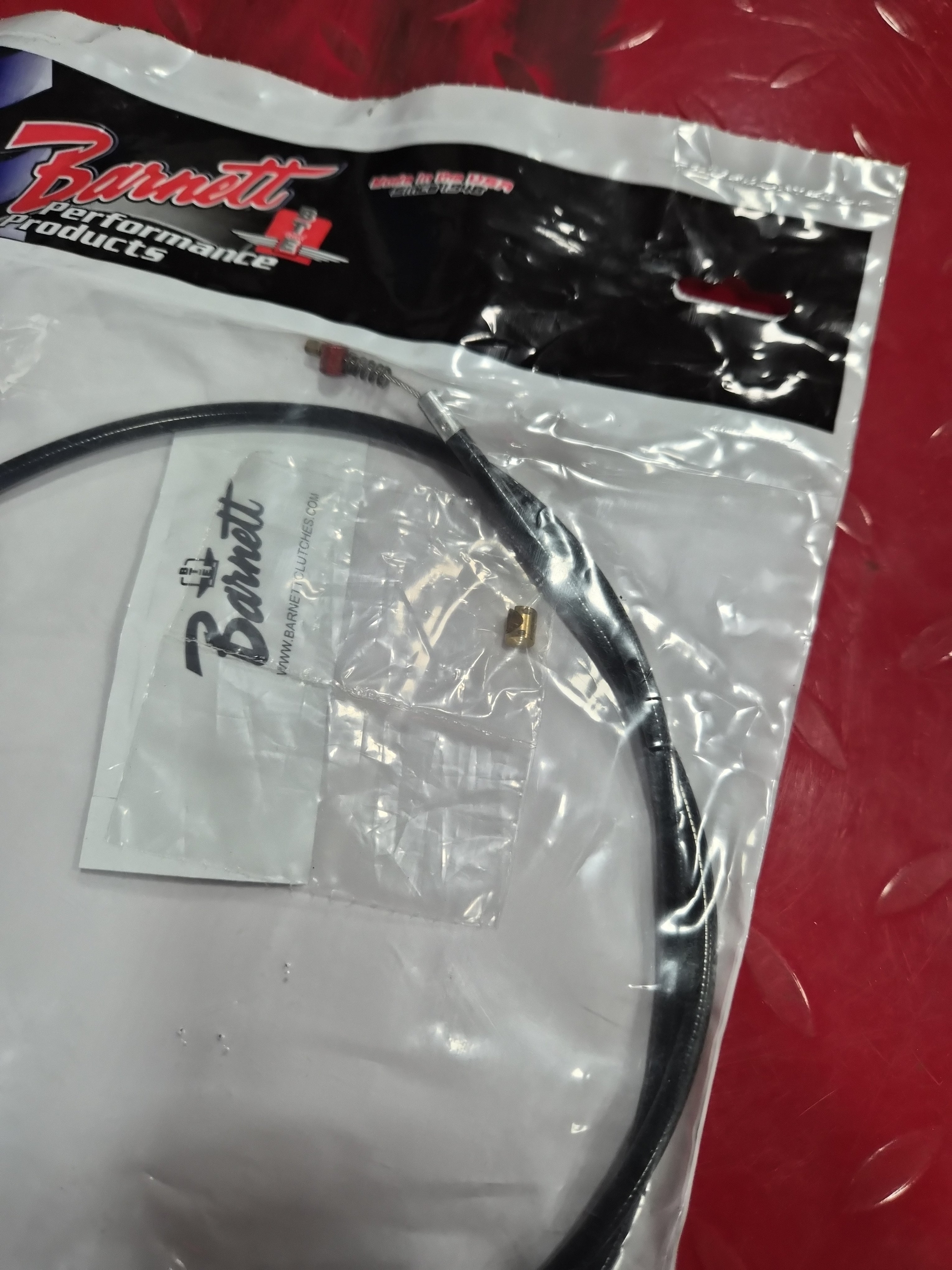 BARNETT Idle Cable für Harley Davidson schwarz +6" NEW