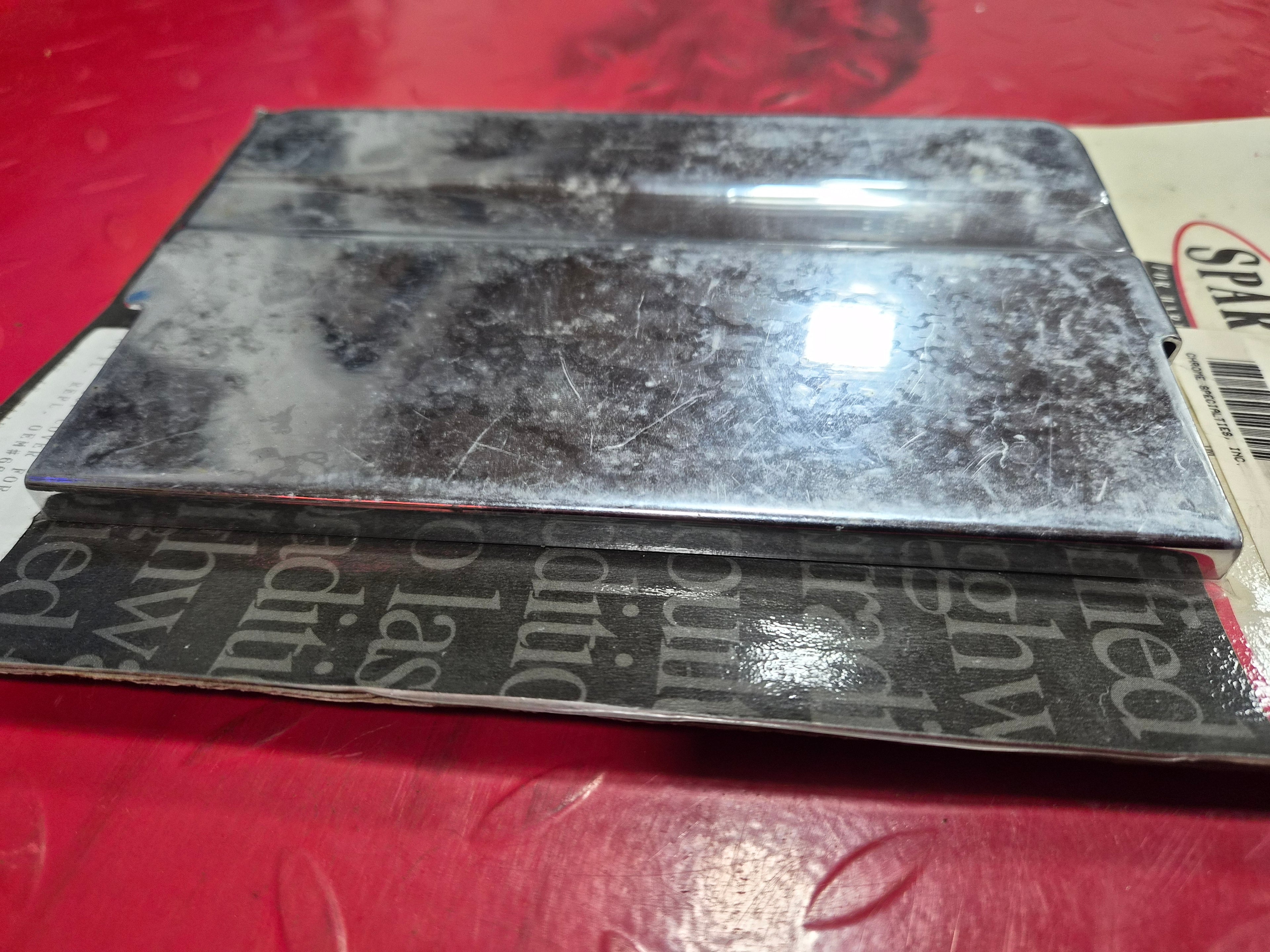 Harley Davidson Battery Top Cover Abdeckung 65-84 chrom NEW