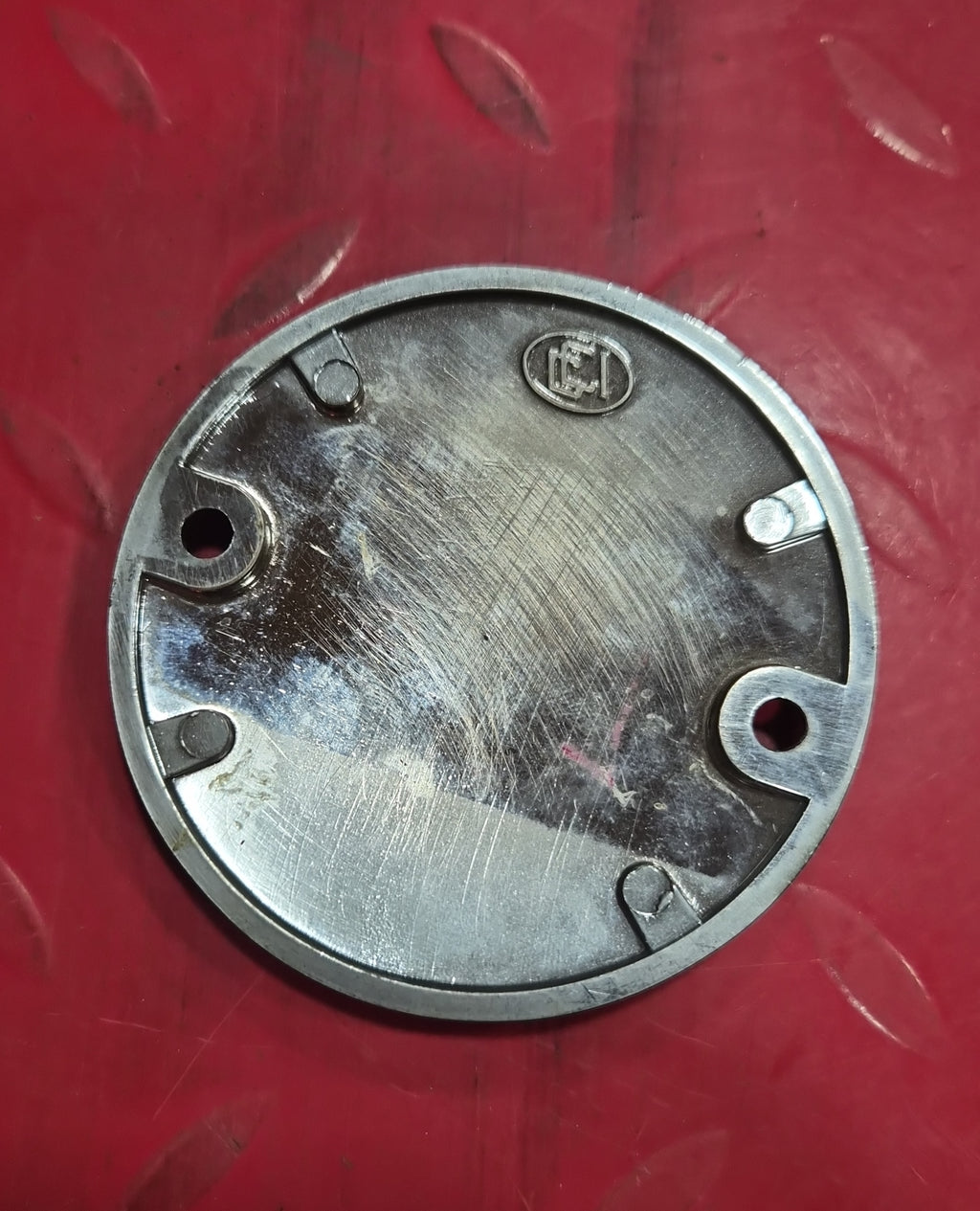 CUSTOM CHROME Pointcover schwarz für Harley gebraucht
