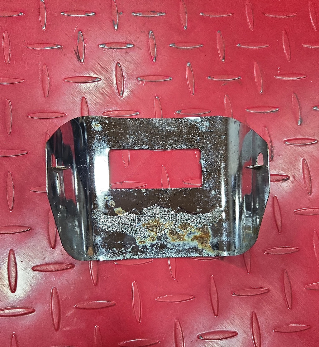 Harley Davidson Rücklicht Blende Cover chrom gebraucht