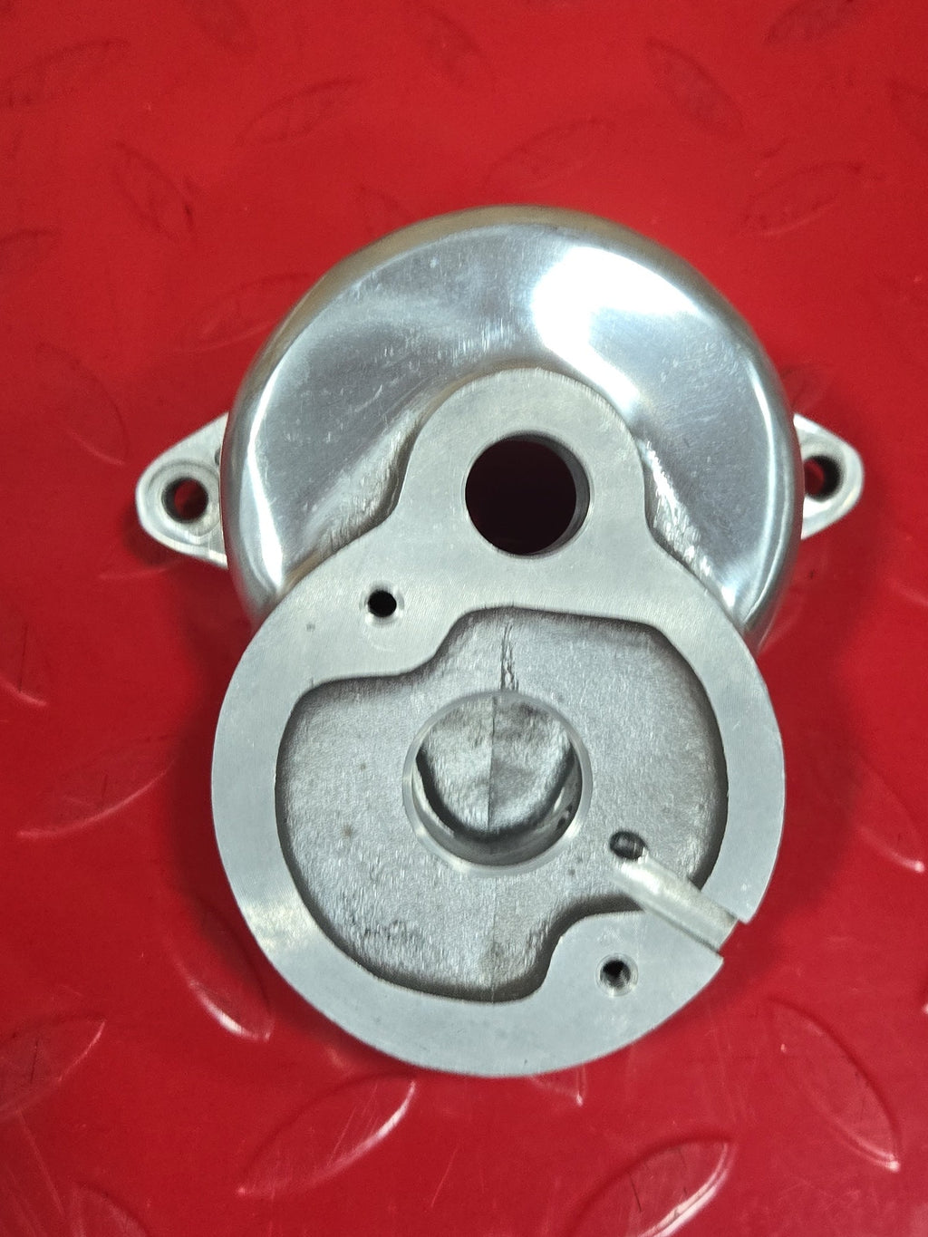Harley Davidson Shovel Shovelhead Starter Shaft Housing poliert NEW
