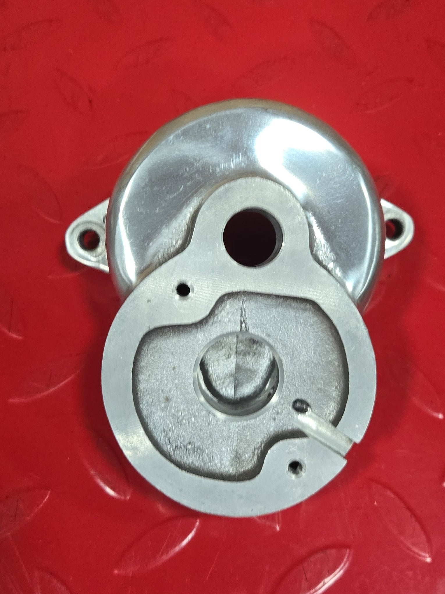 Harley Davidson Shovel Shovelhead Starter Shaft Housing poliert NEW