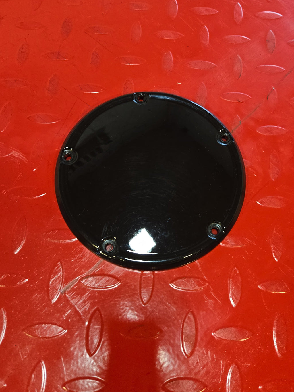 Harley Davidson Breakout Derby Cover schwarz gebraucht
