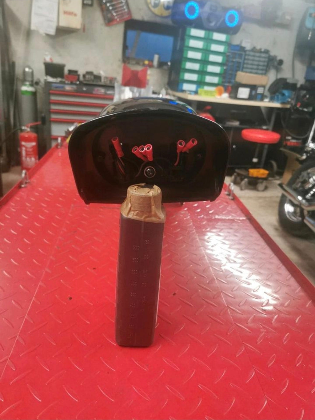Harley Davidson Rear Fender schwarz glänzend gebraucht