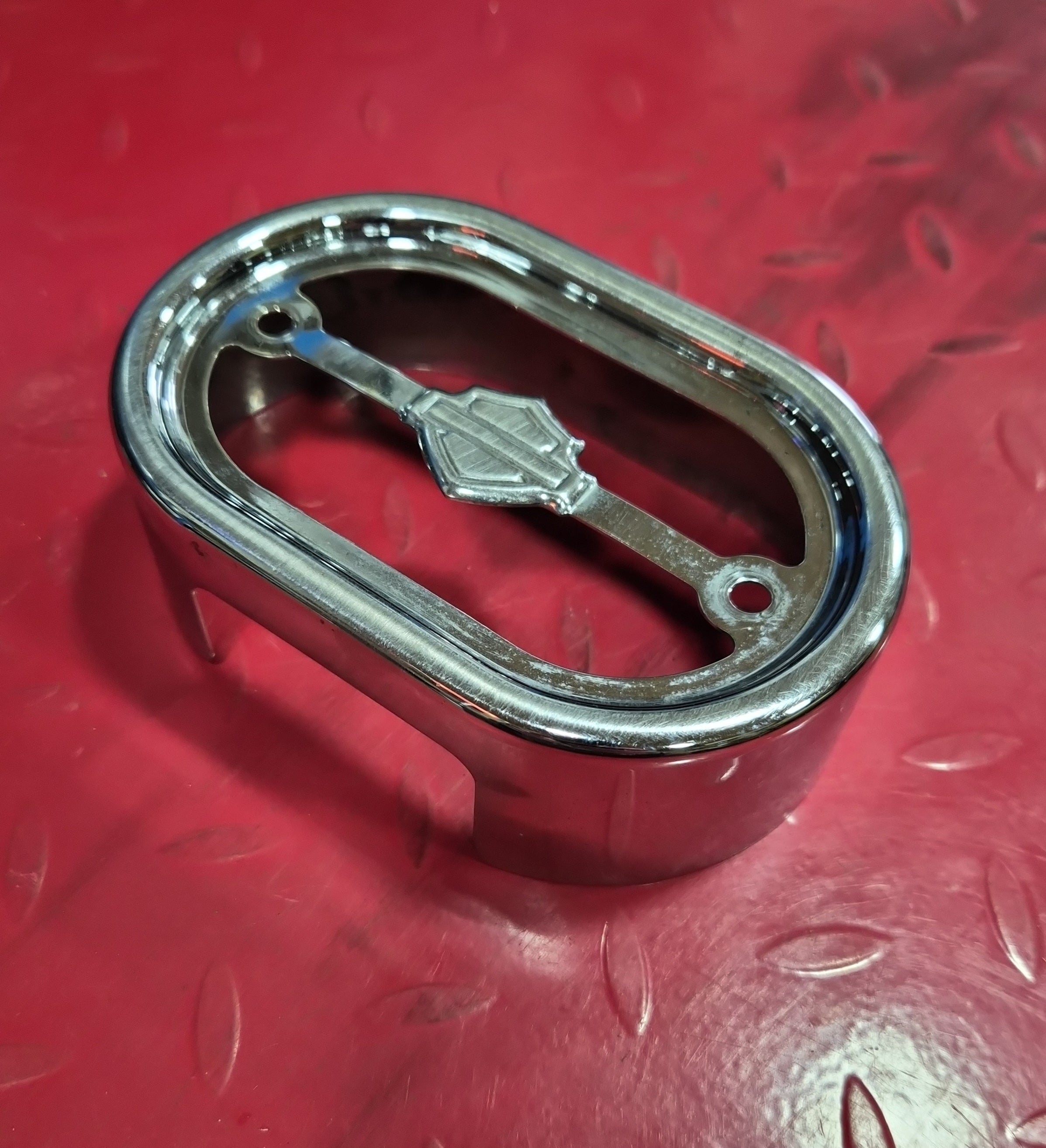 Harley Davidson Regler Cover chrom gebraucht