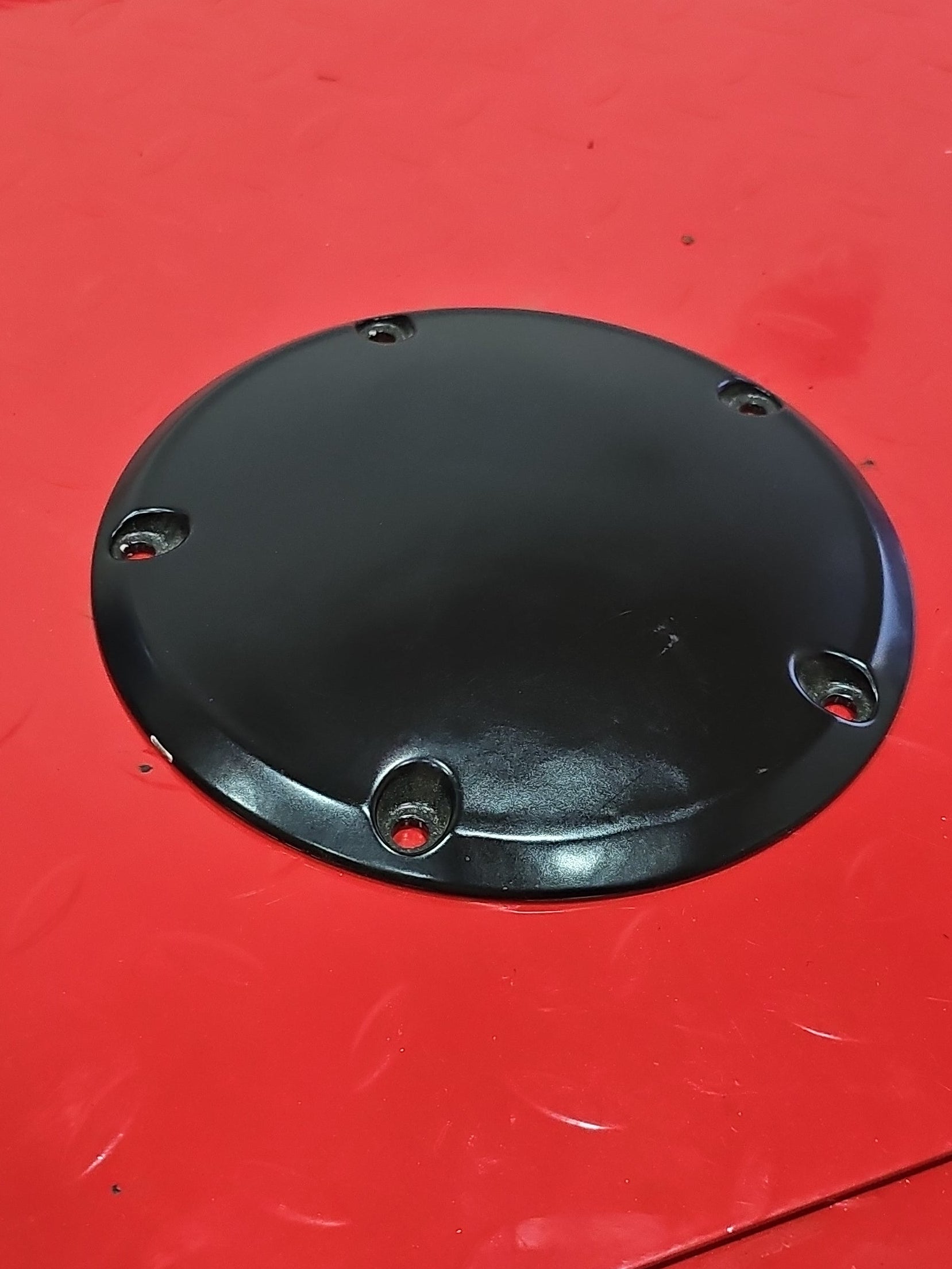 Harley Davidson Twin Cam Derbycover schwarz gebraucht