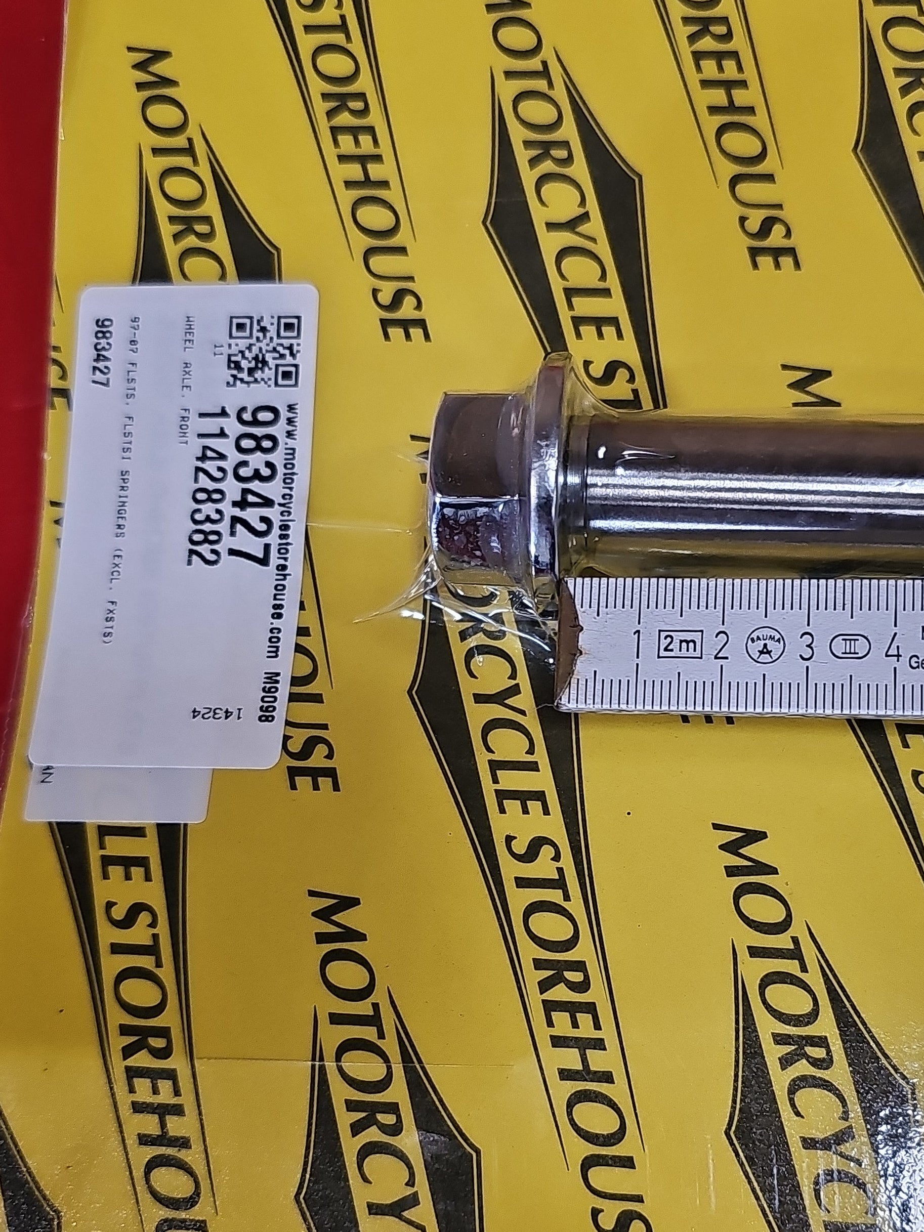 Harley Davidson Achse Front 19mm NEW