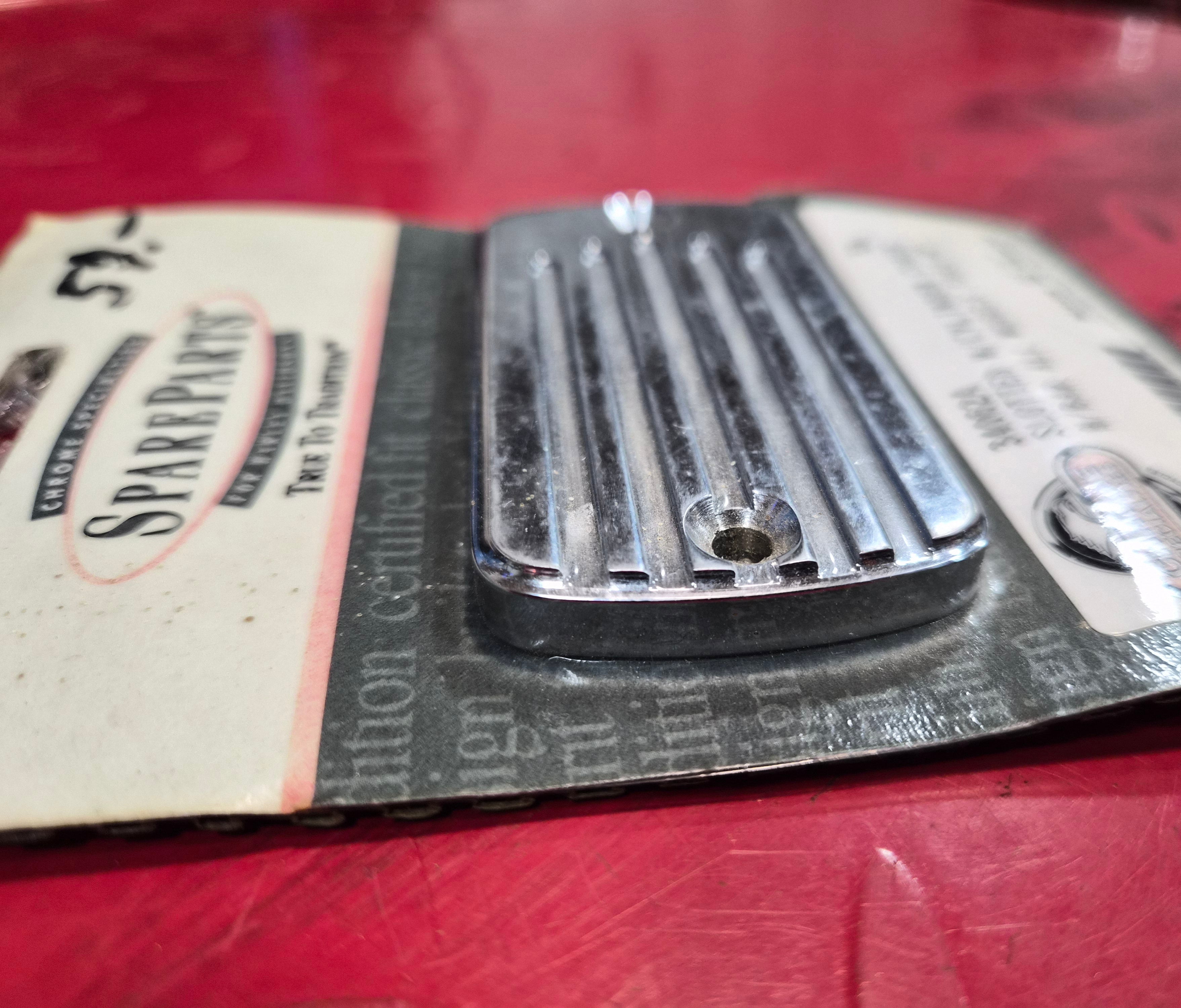 Harley Davidson Bremsbehälter Deckel front chrom NEW