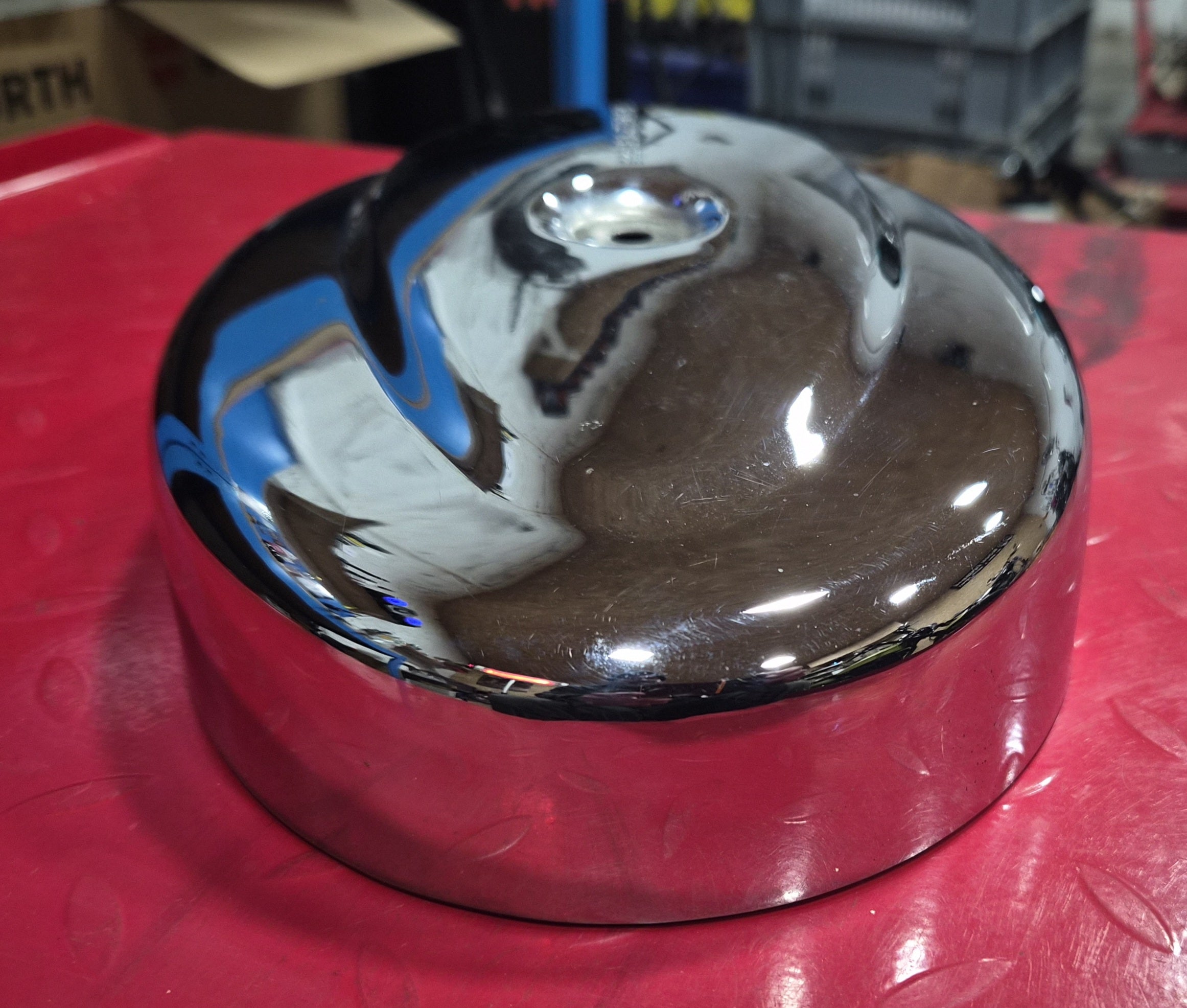 Harley Davidson Luftfilterdeckel chrom gebraucht
