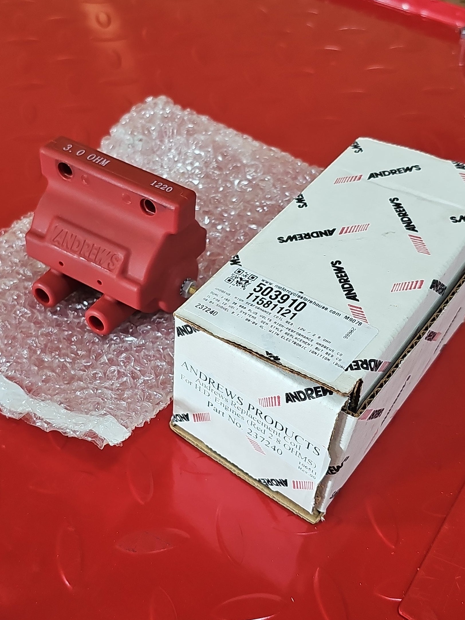 Harley Davidson ANDREWS High Performance Zündspule NEW