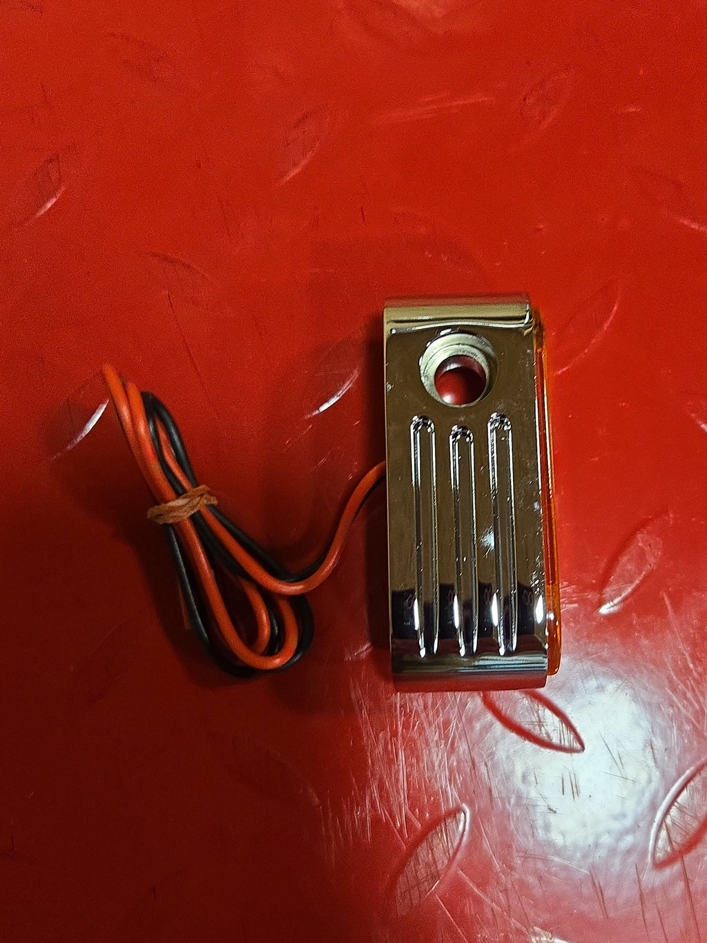 Harley Chopper Custombike Sidemarker Begrenzungsleuchte chrom