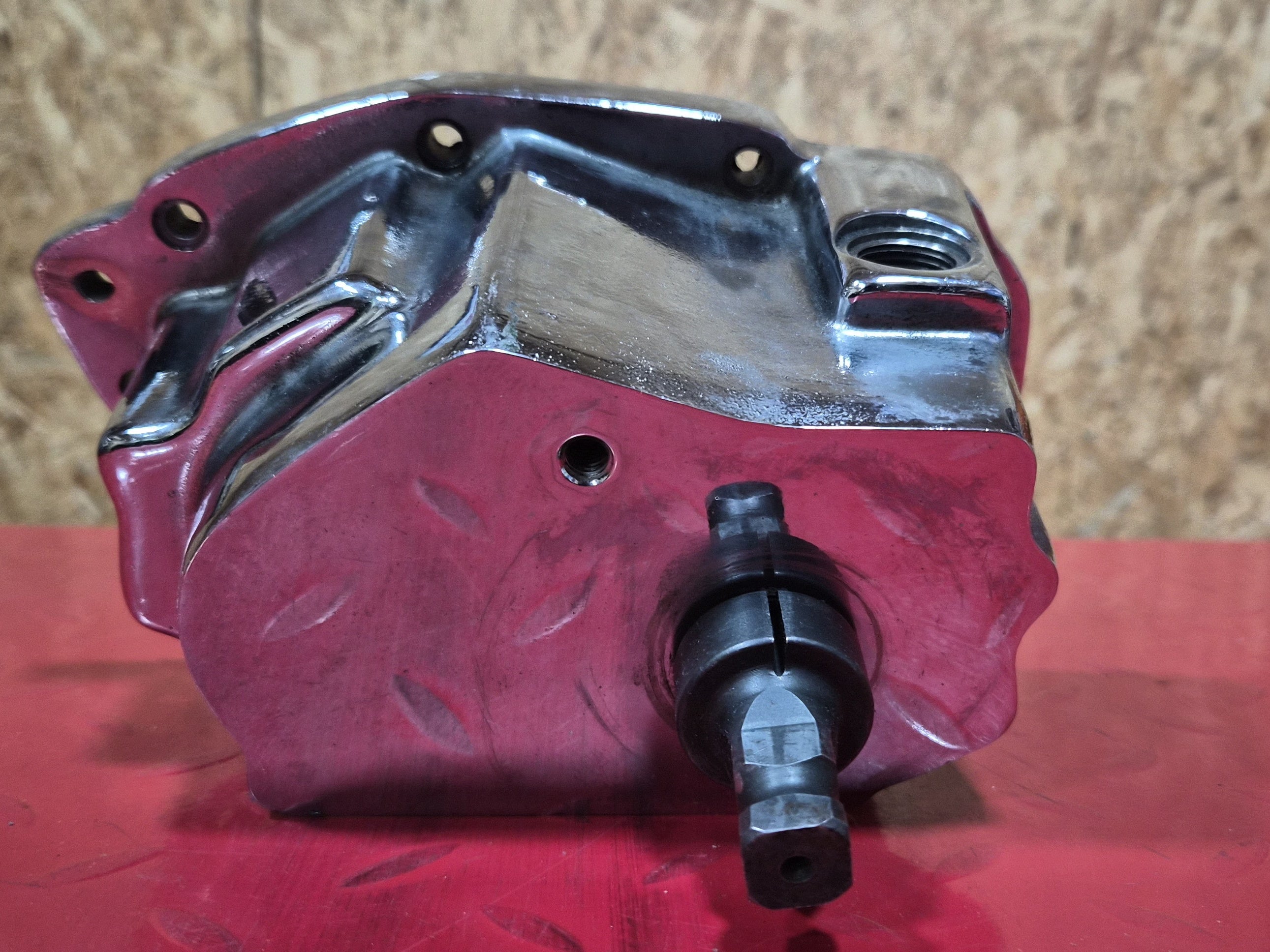 Harley Davidson 5Speed Kicker Getriebeseitendeckel chrom gebraucht