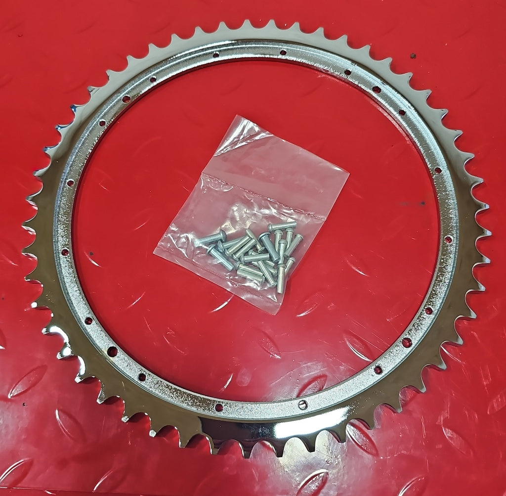 Harley Davidson Kettenblatt Trommelbremse chrom  NEW