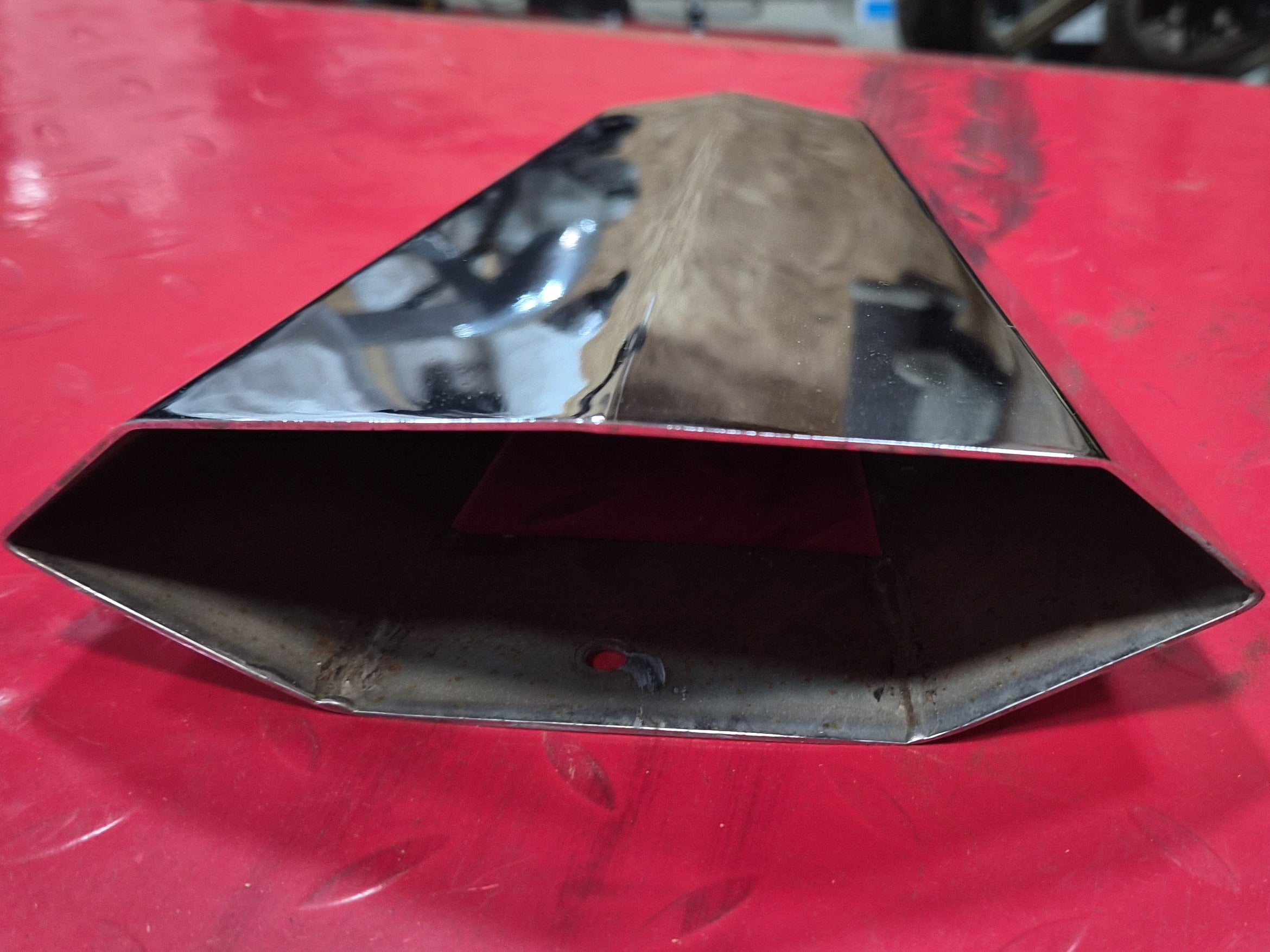 Harley Davidson Air Scoop chrom gebraucht