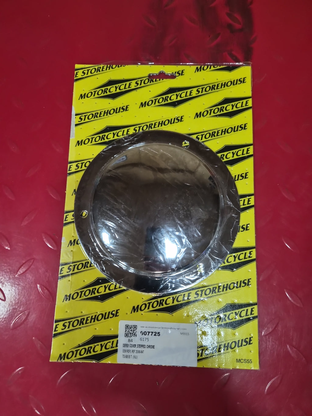 Harley Primär Derby Cover chrom 70-98 Big Twin