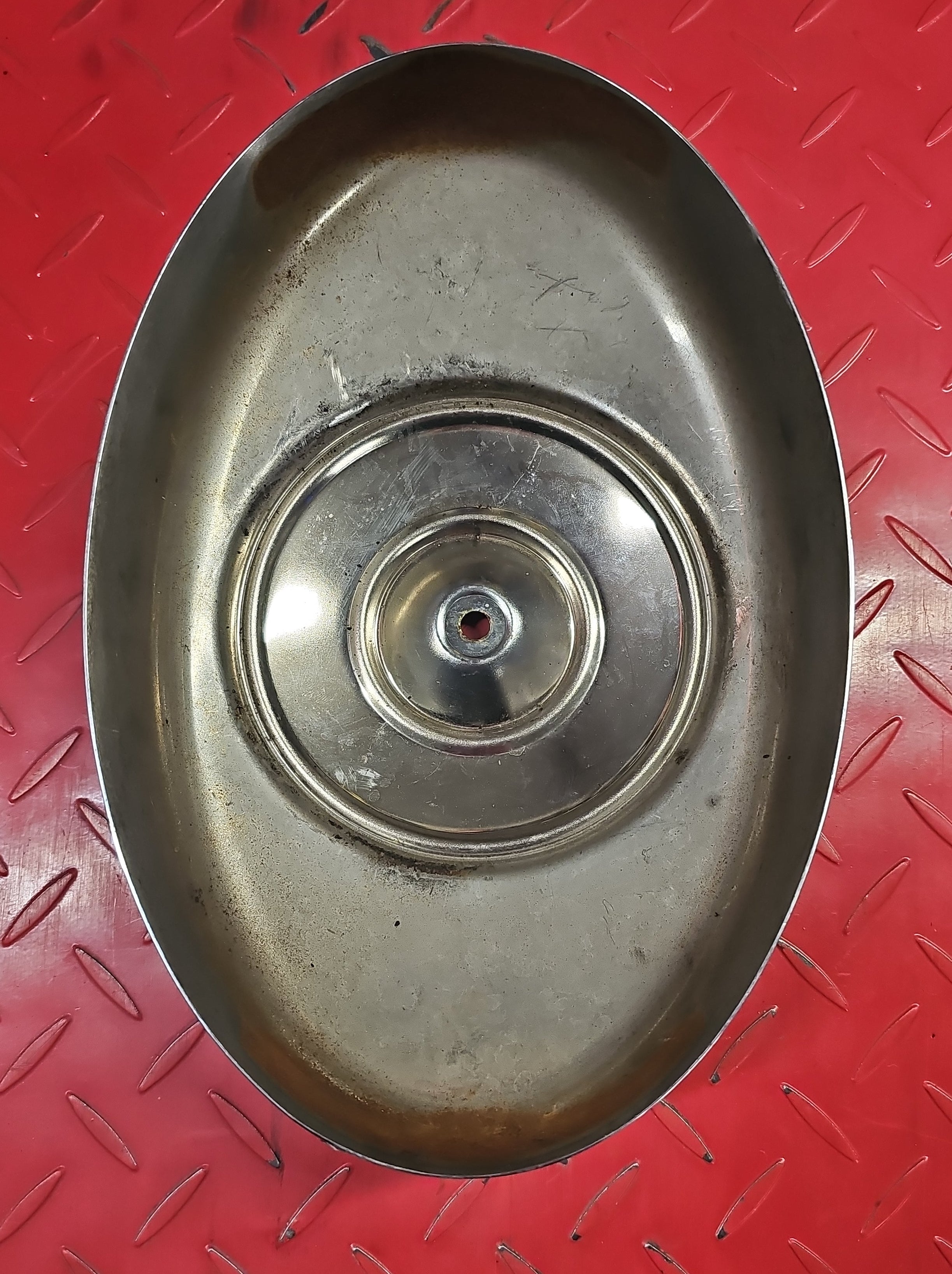 Harley Davidson Luftfilterdeckel chrom gebraucht