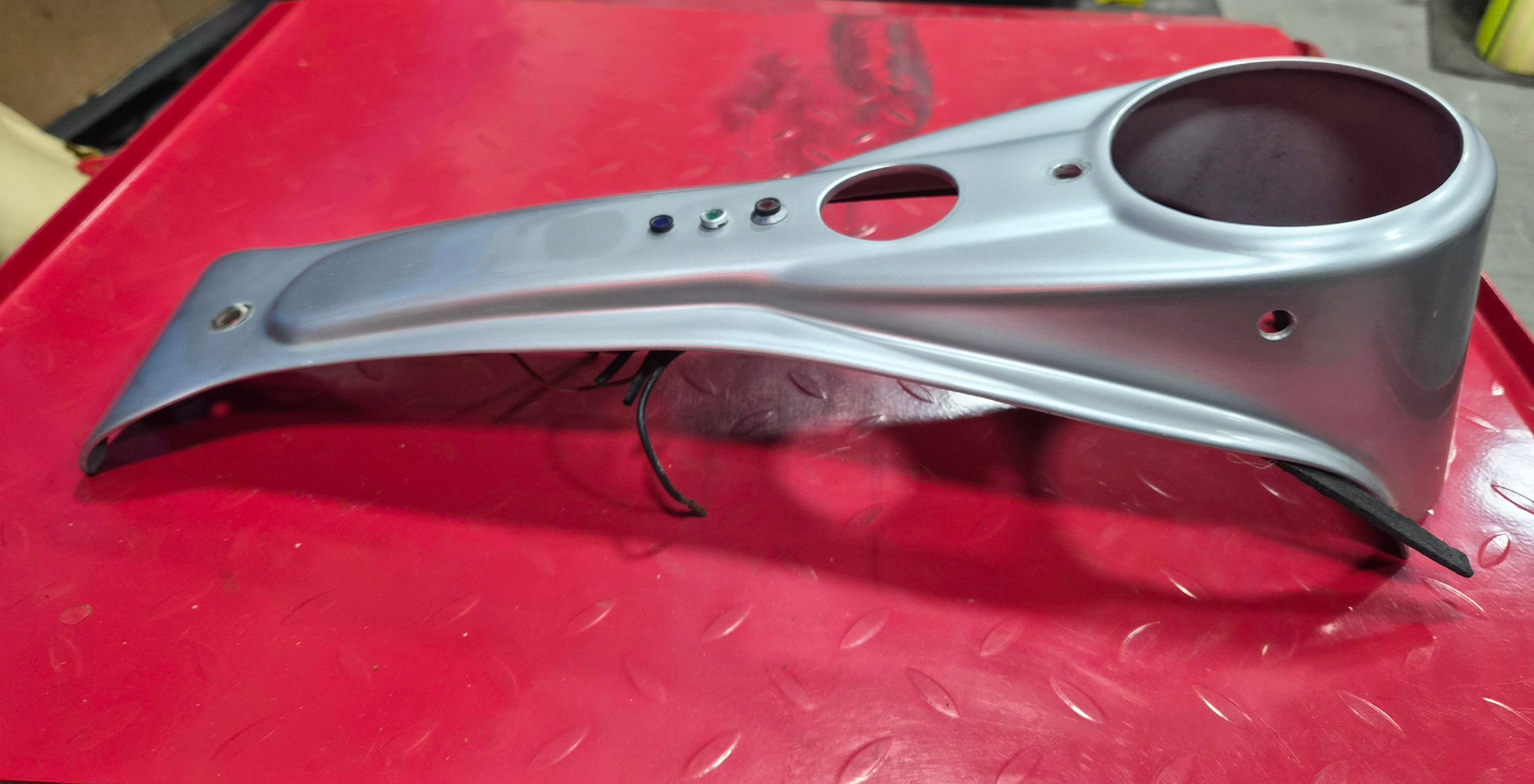 Dashboard für Harley Davidson  Kunsstoff lang gebraucht