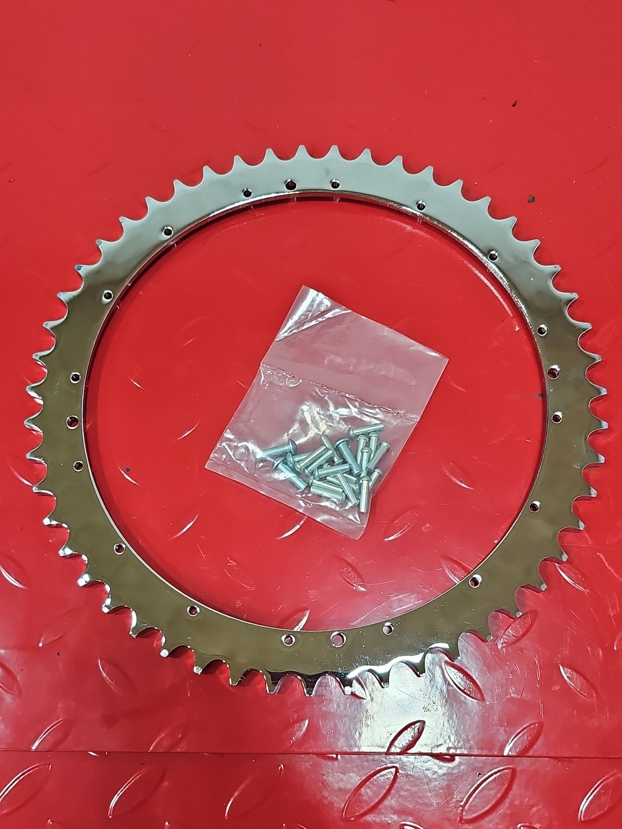 Harley Davidson Kettenblatt Trommelbremse chrom  NEW