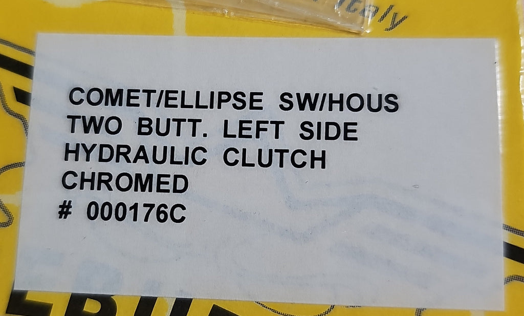 Harley REBUFFINI Taster 2 Buttons links chrom NEW