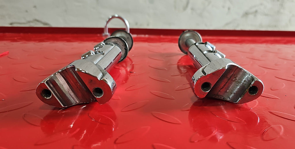Harley Davidson Riser Unterteile chrom lang gebraucht