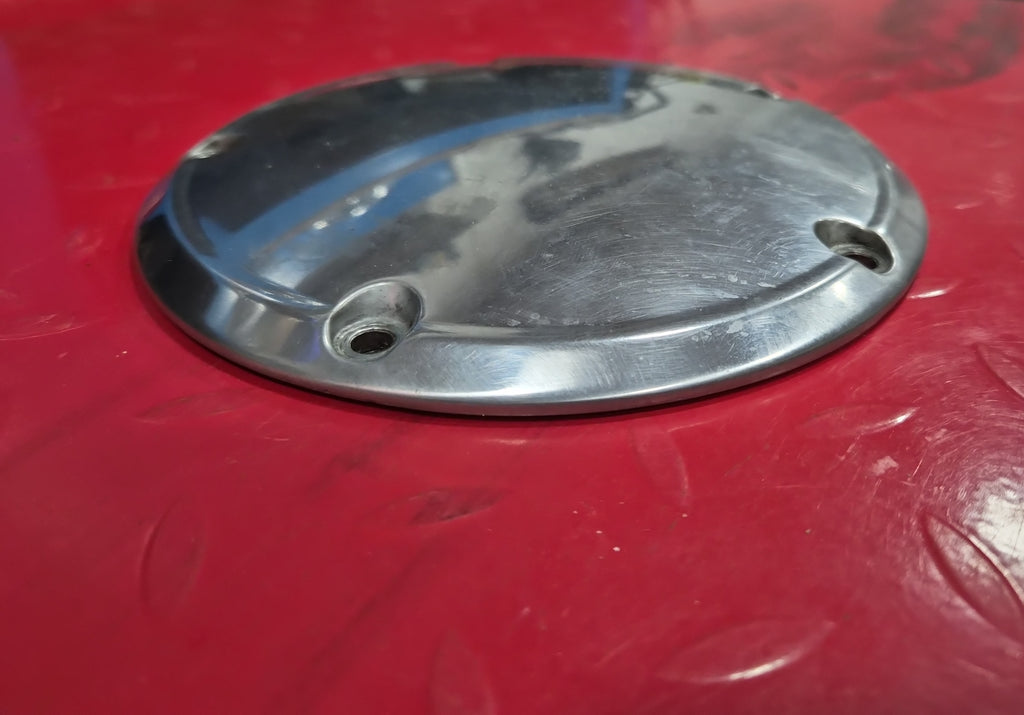 Harley Davidson Derbycover Twin Cam Alu natur gebraucht