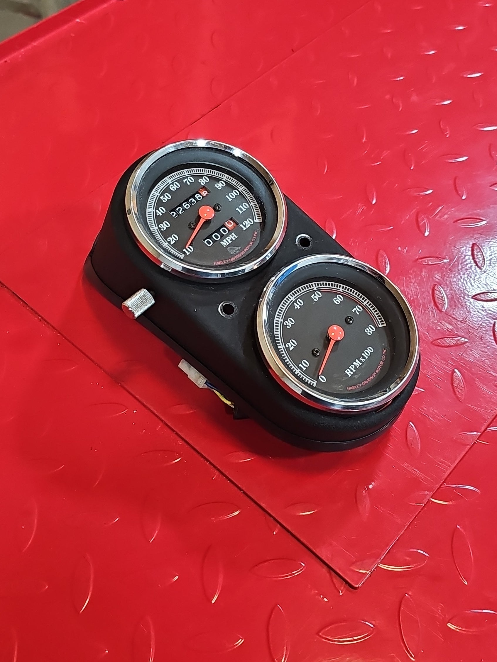 Harley Davidson "Sturgis" Tacho Dash gebraucht