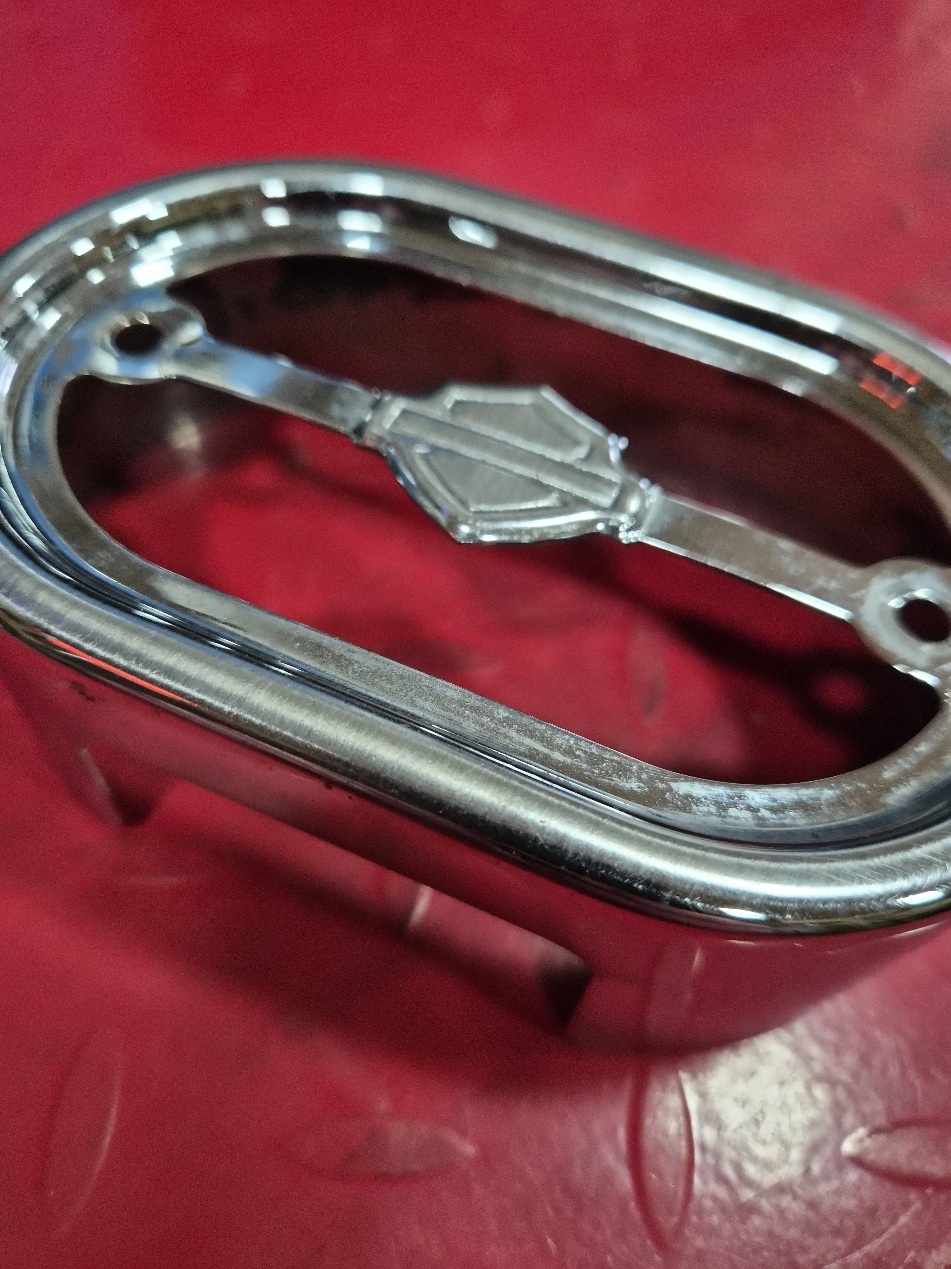 Harley Davidson Regler Cover chrom gebraucht