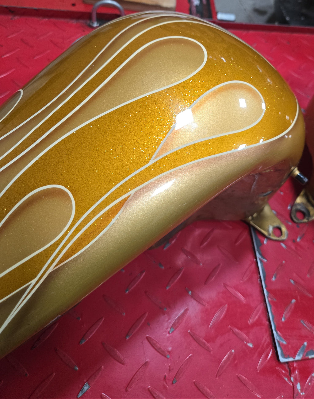 Harley Shovel 5 Galonen Tank gebraucht