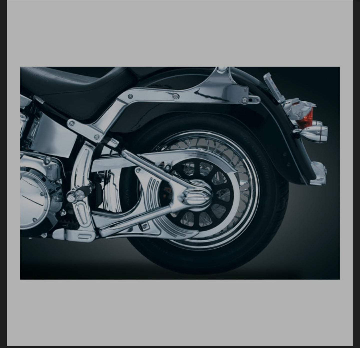 Harley Davidson KURYAKYN Rahmen Cover Softail NEW