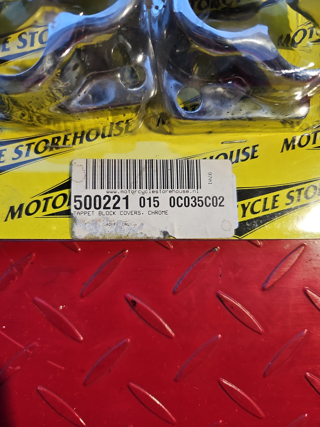 Harley Davidson Shovel Stösselblock Abdeckung Cover chrom NEW