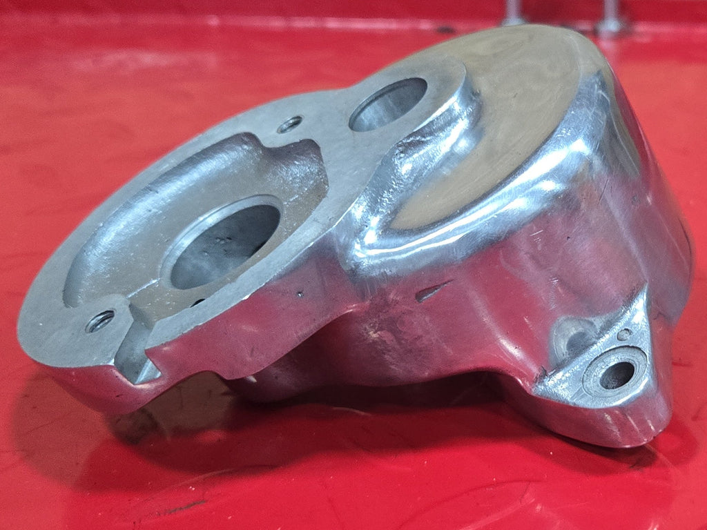 Harley Davidson Shovel Shovelhead Starter Shaft Housing poliert