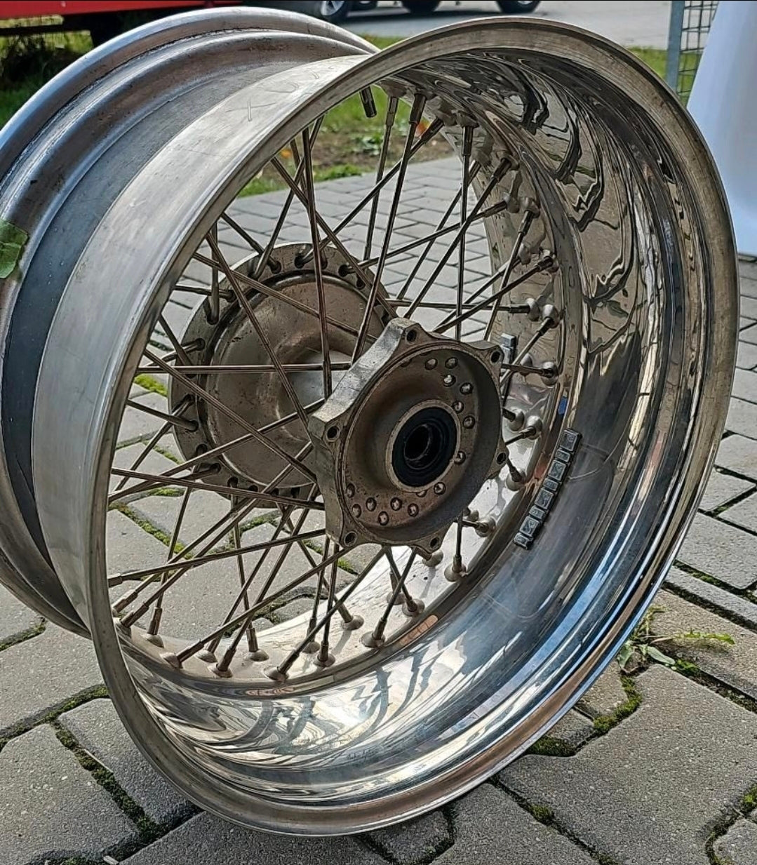 Yamaha xv 1600 Speichenrad Felge 9x18 VA