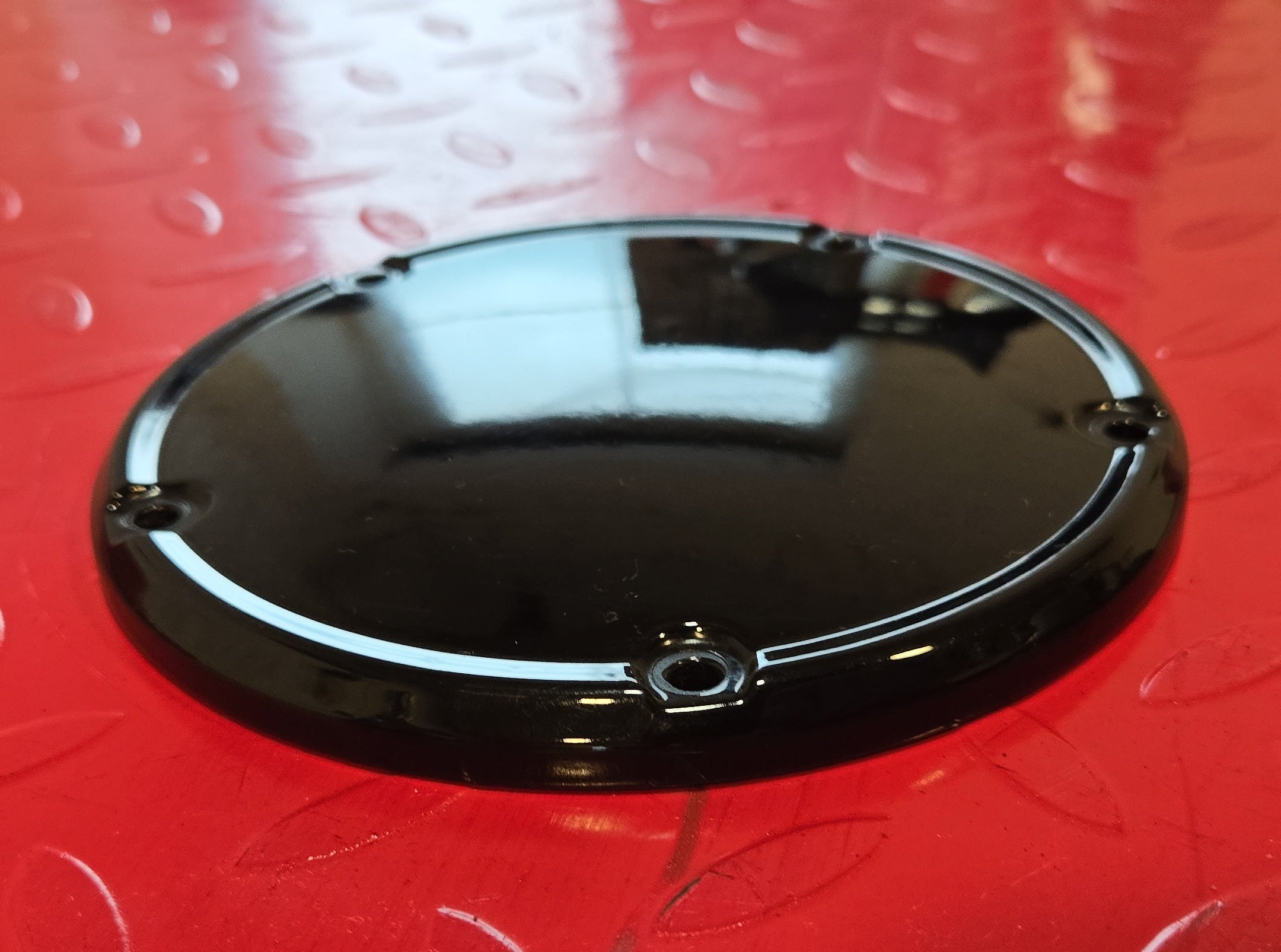 Harley Davidson Breakout Derby Cover schwarz gebraucht