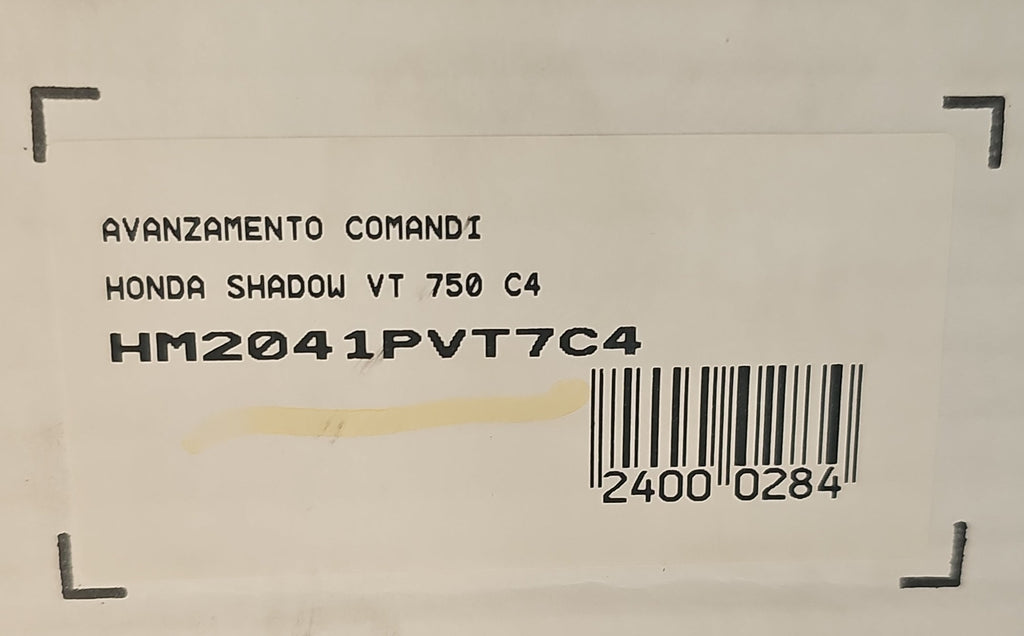 HONDA SHADOW VT 750 C4 Fussrastenanlage NEW