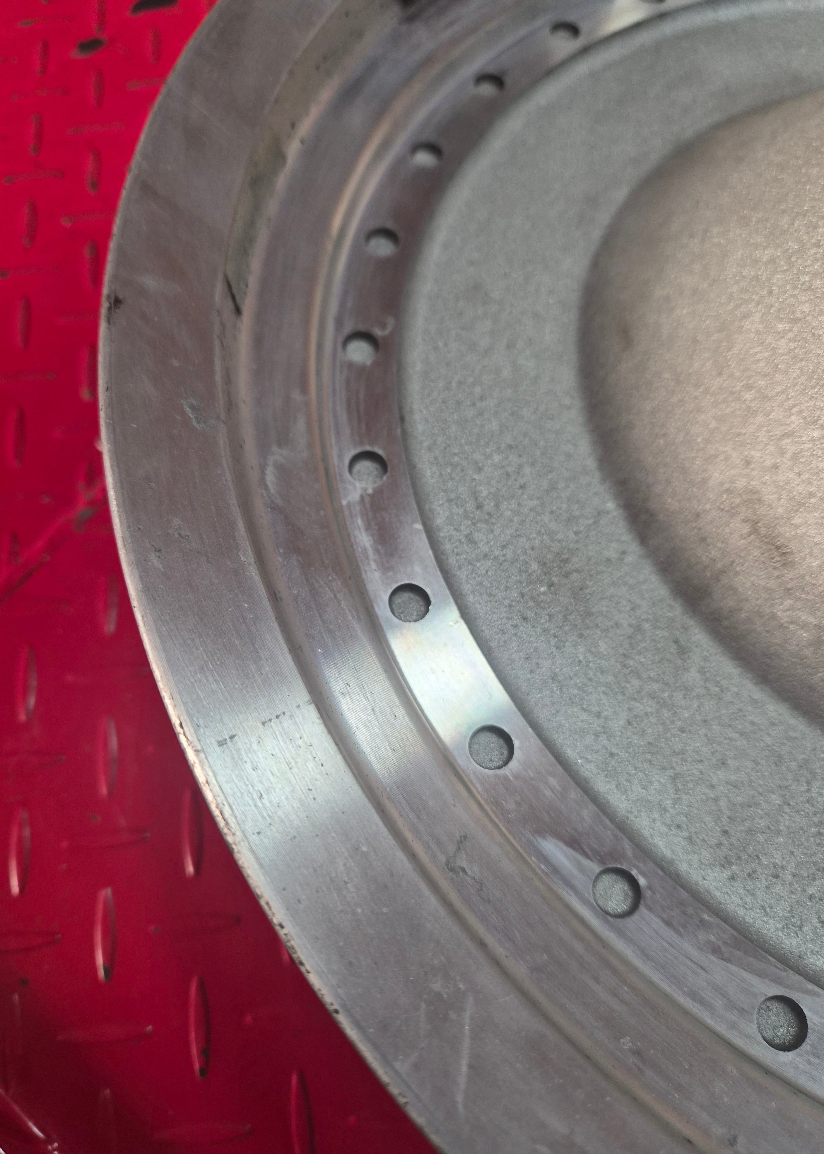 Harley Davidson FATBOY Felge hinten Silber gebraucht