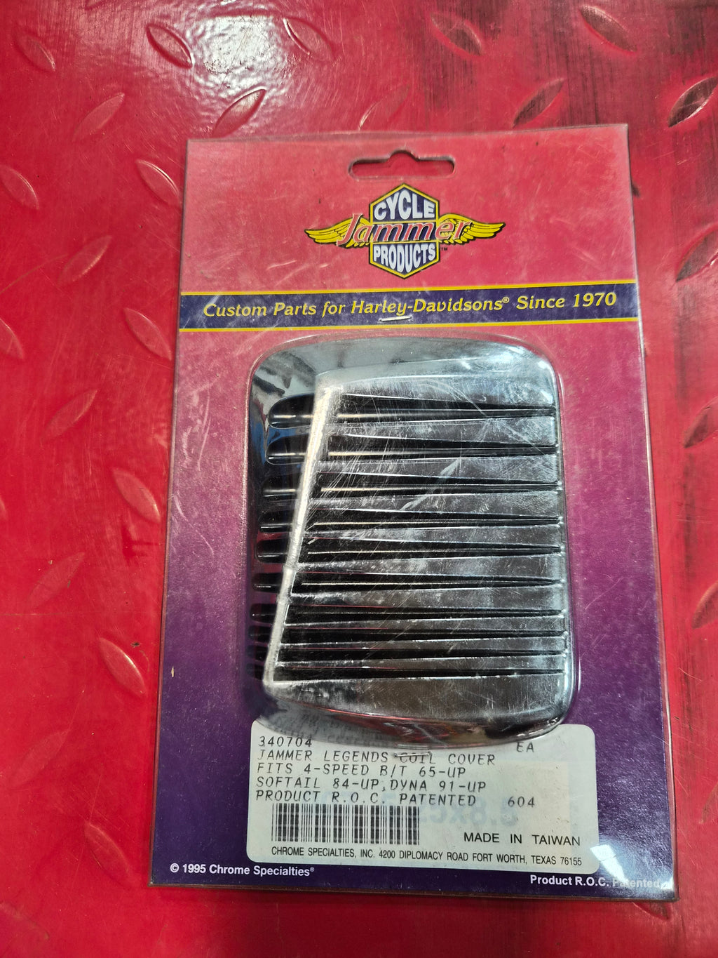 Harley Davidson JAMMER Zündspule Cover chrom NEW