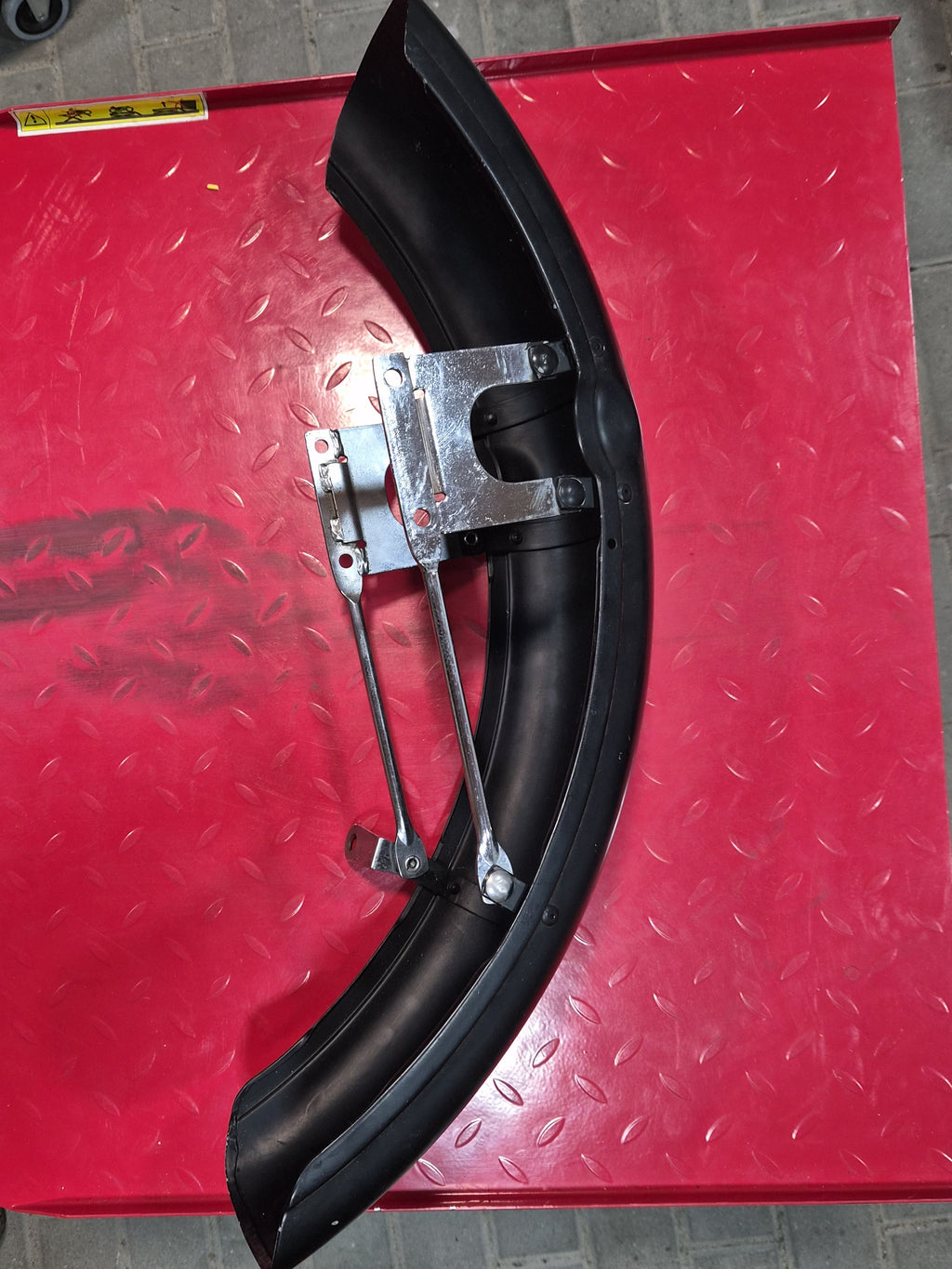 Harley Davidson Front Fender Shovelhead Ironhead kurz schwarz 19" gebraucht