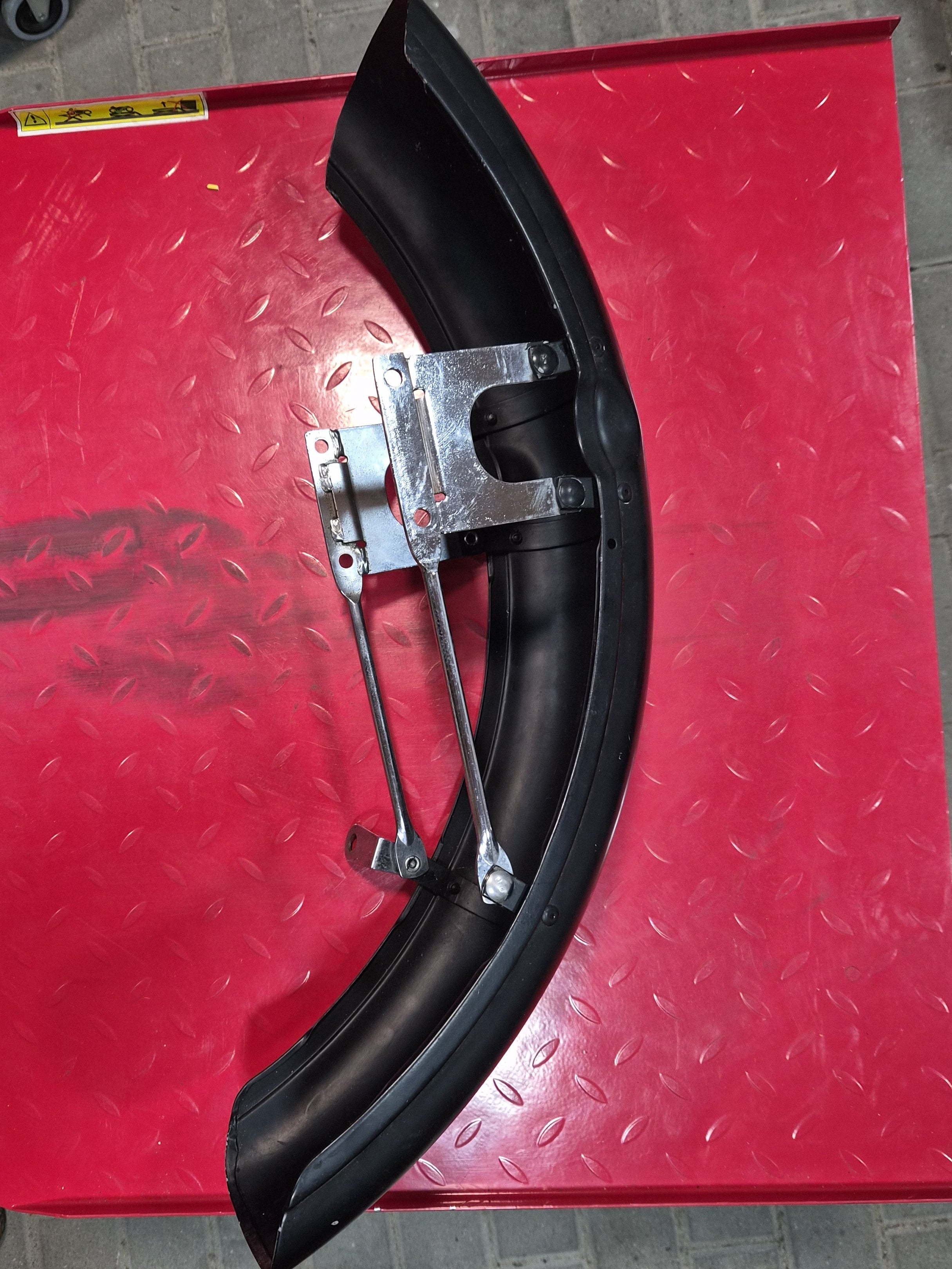 Harley Davidson Front Fender Shovelhead Ironhead kurz schwarz 19" gebraucht