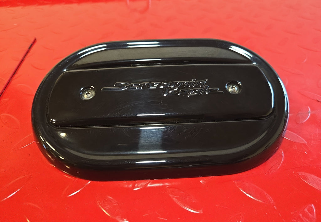 Harley Davidson Luftfilter Cover schwarz gebraucht