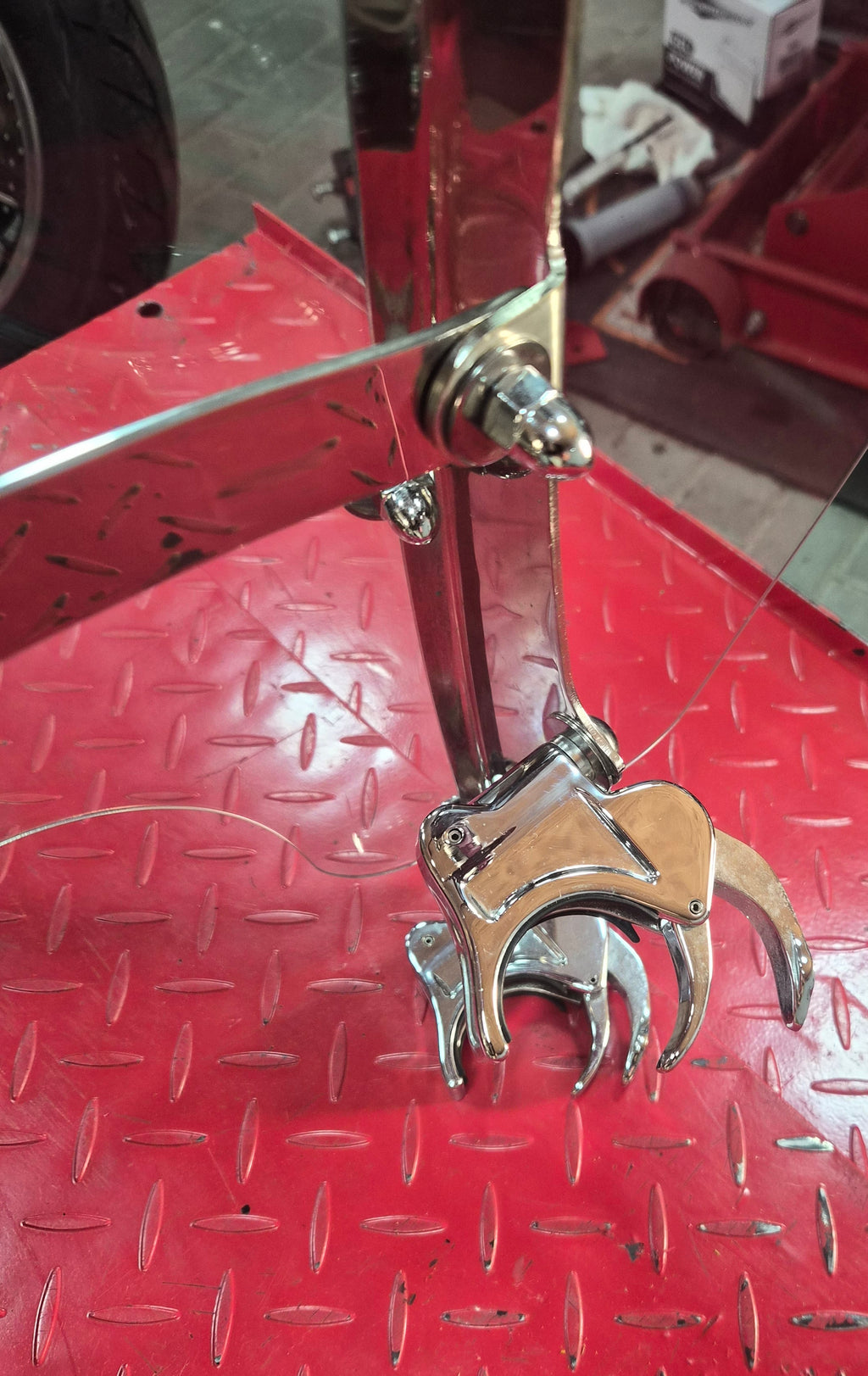 Harley Davidson V Rod Windschutzscheibe gebraucht