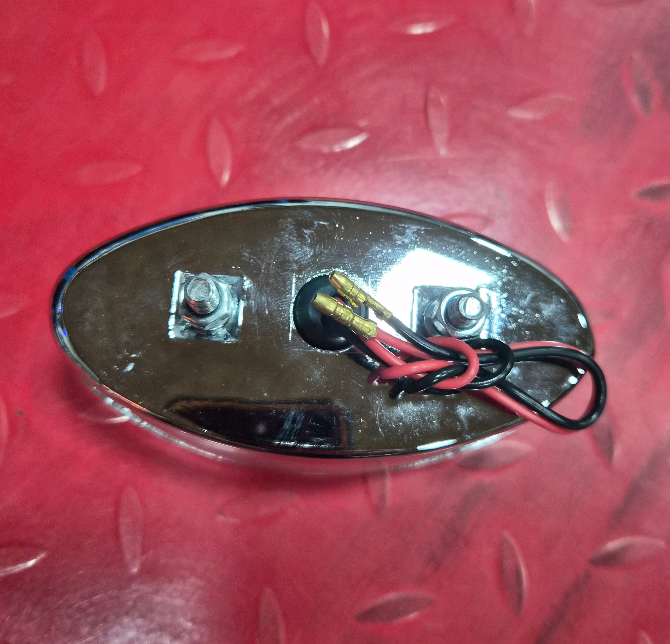 Harley Davidson Chopper Custombike Cateye Rücklicht mit Grill NEW