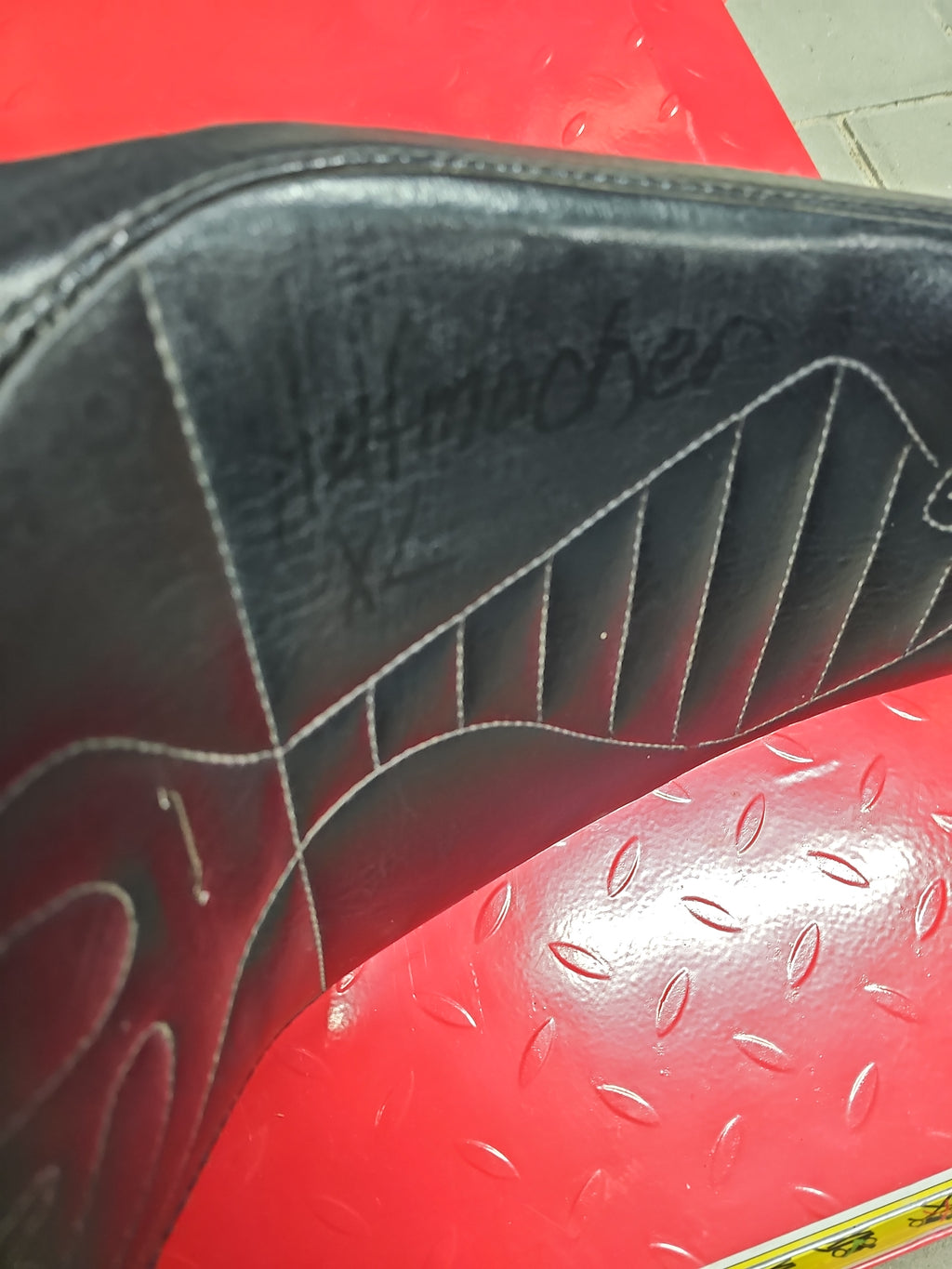 Harley Davidson Chopper Sitz Sitzbank Snake gebraucht