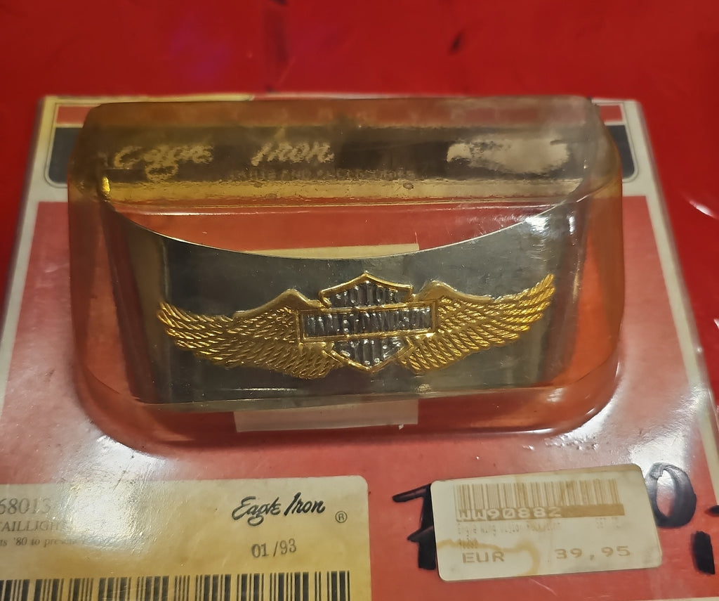 Harley Davidson Taillight Visor Rücklicht Cover chrom NEW