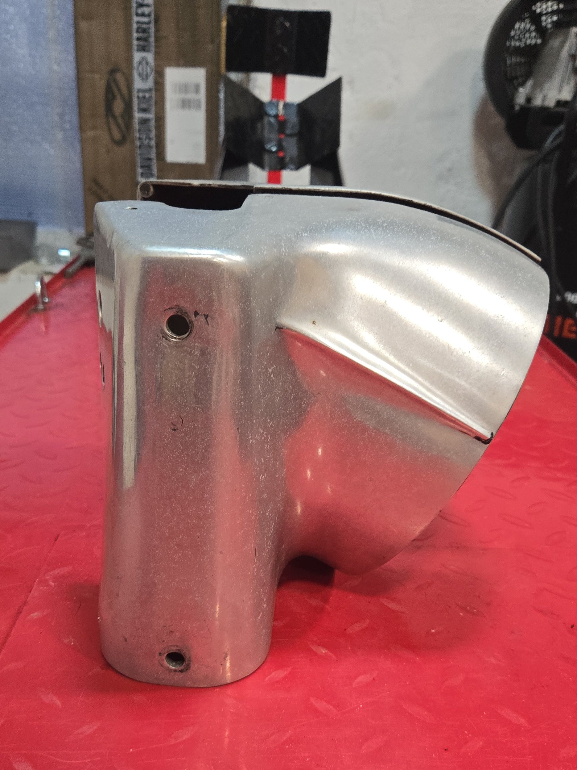 Harley Davidson Ochsenkopf Scheinwerferabdeckung Panhead Shovel