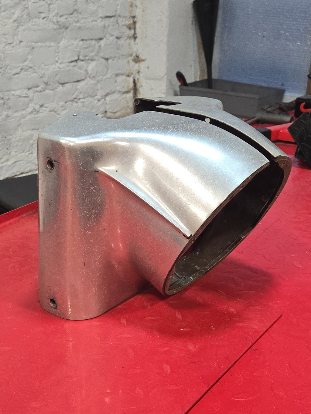Harley Davidson Ochsenkopf Scheinwerferabdeckung Panhead Shovel